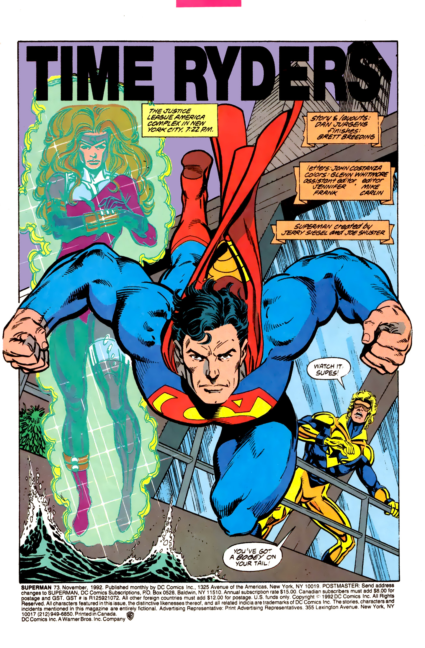 Read online Superman (1987) comic -  Issue #73 - 2