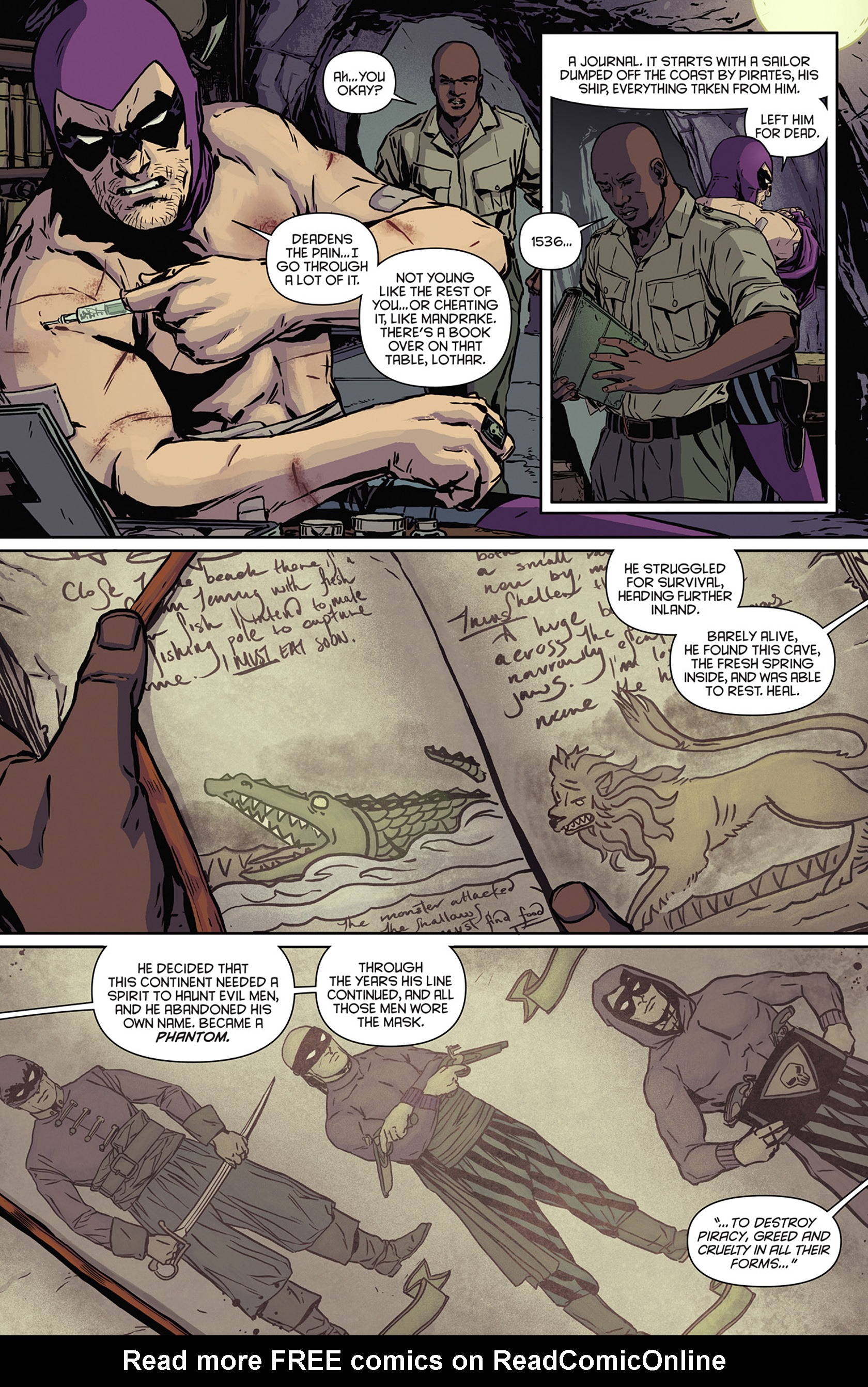 Read online King: The Phantom comic -  Issue #4 - 5