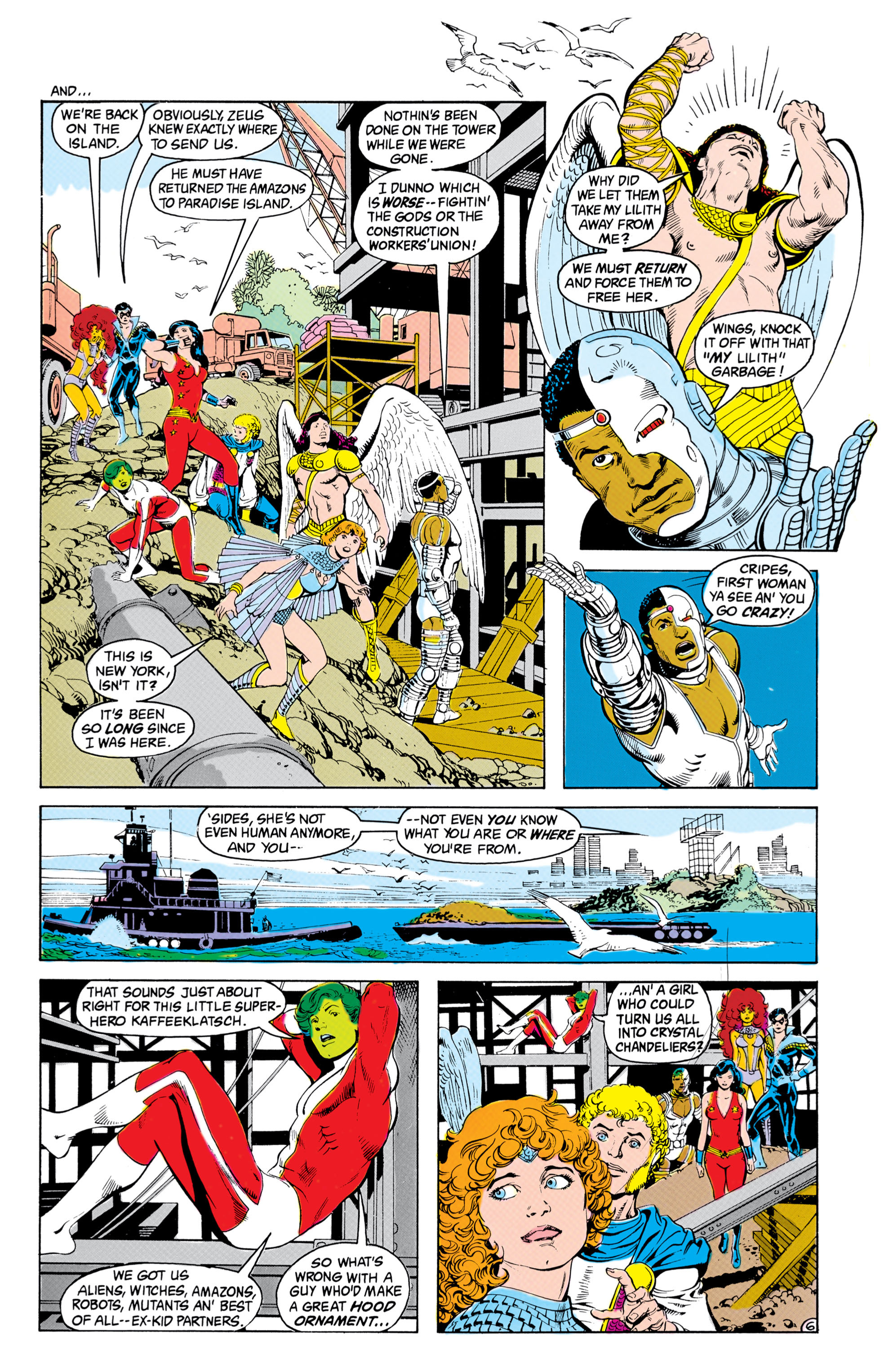 Read online The New Teen Titans (1984) comic -  Issue #10 - 7