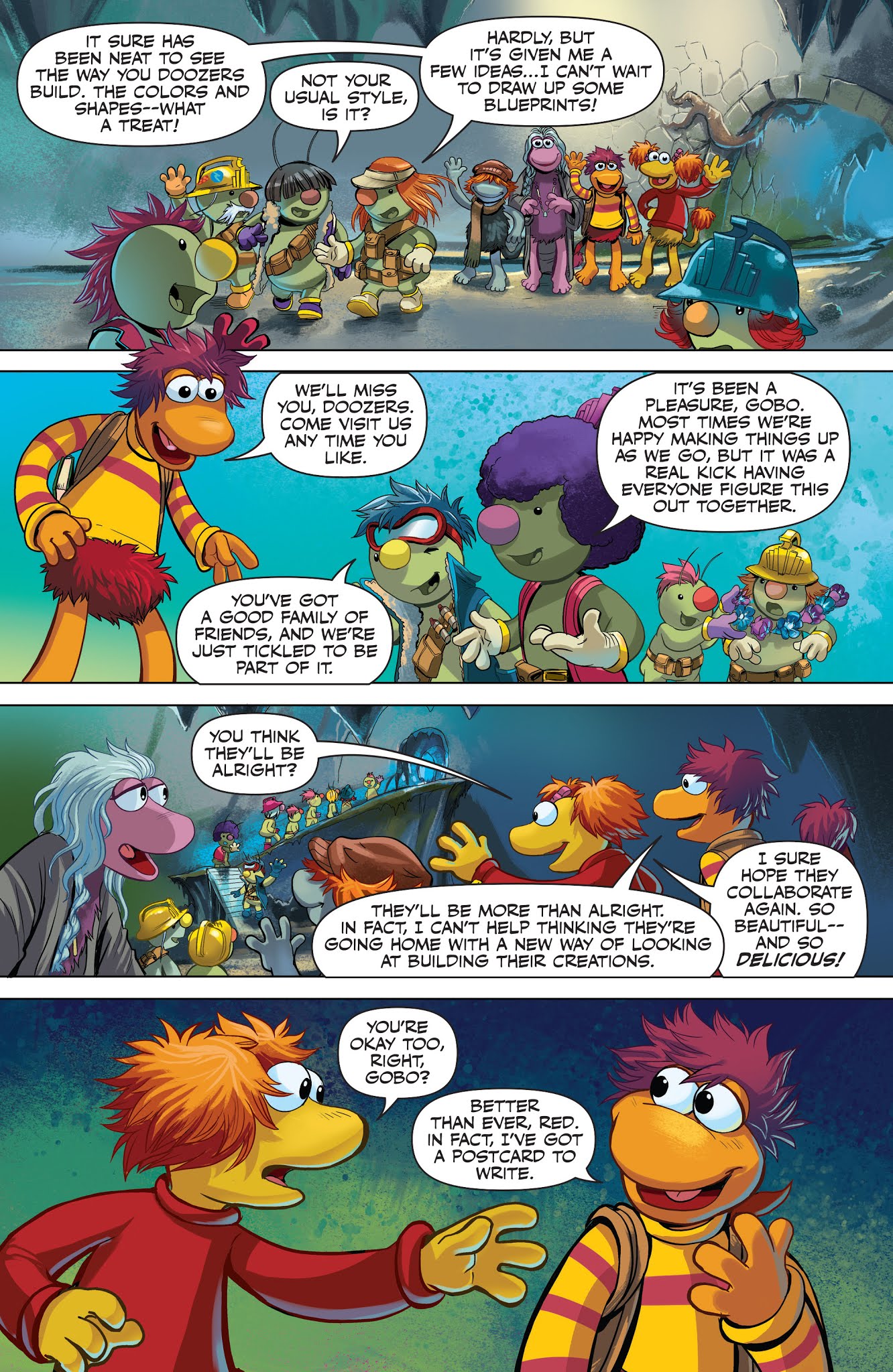 Read online Jim Henson's Fraggle Rock: Journey to the Everspring comic -  Issue #4 - 21