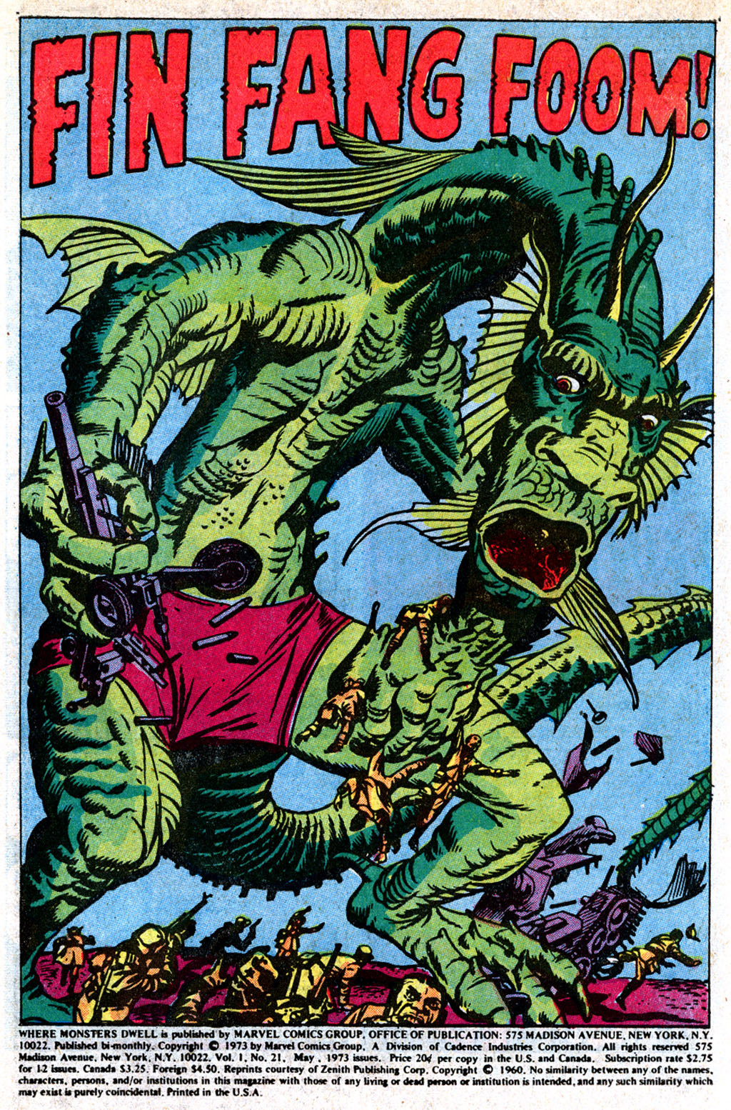 Read online Where Monsters Dwell (1970) comic -  Issue #21 - 3