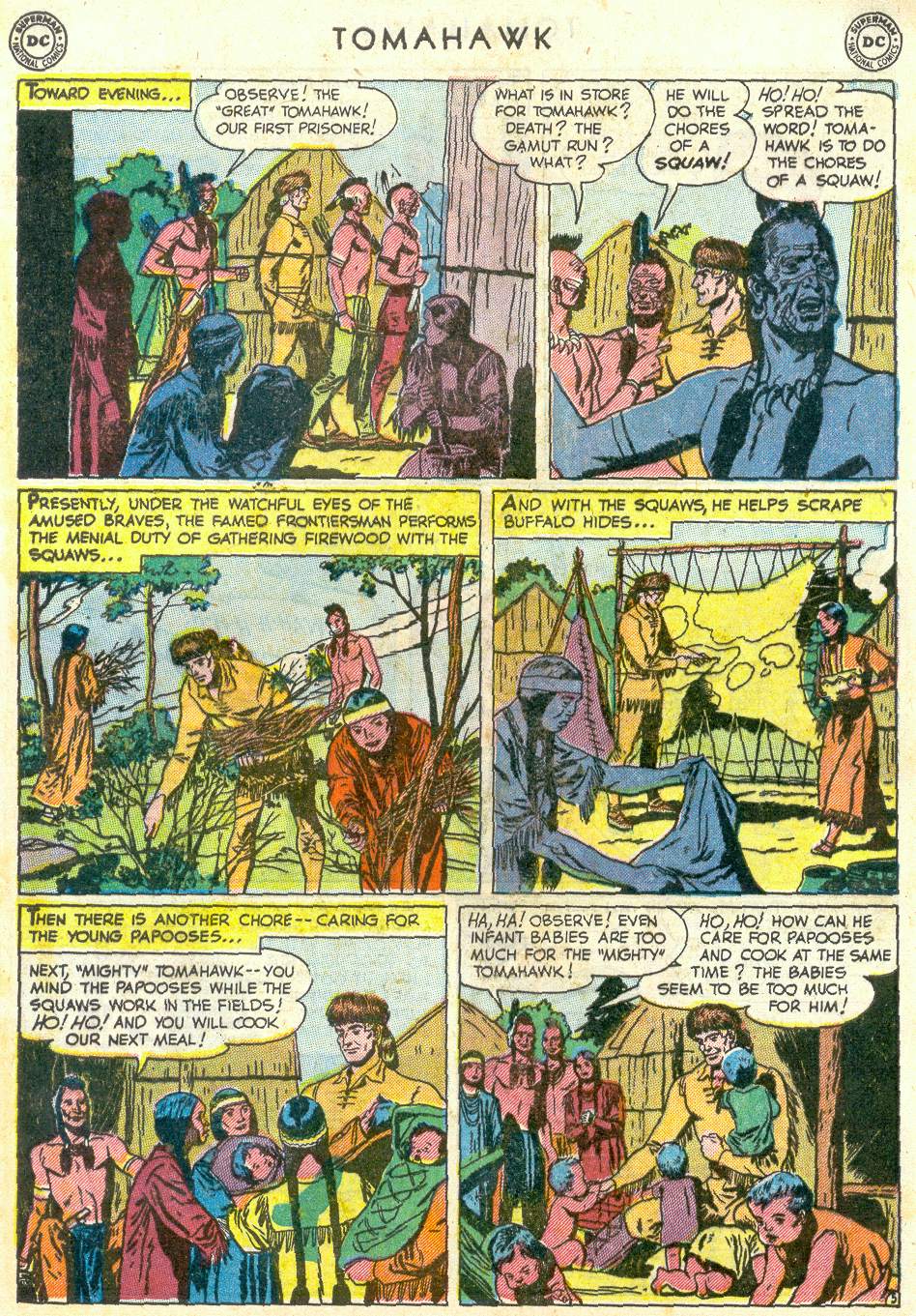 Read online Tomahawk comic -  Issue #7 - 8