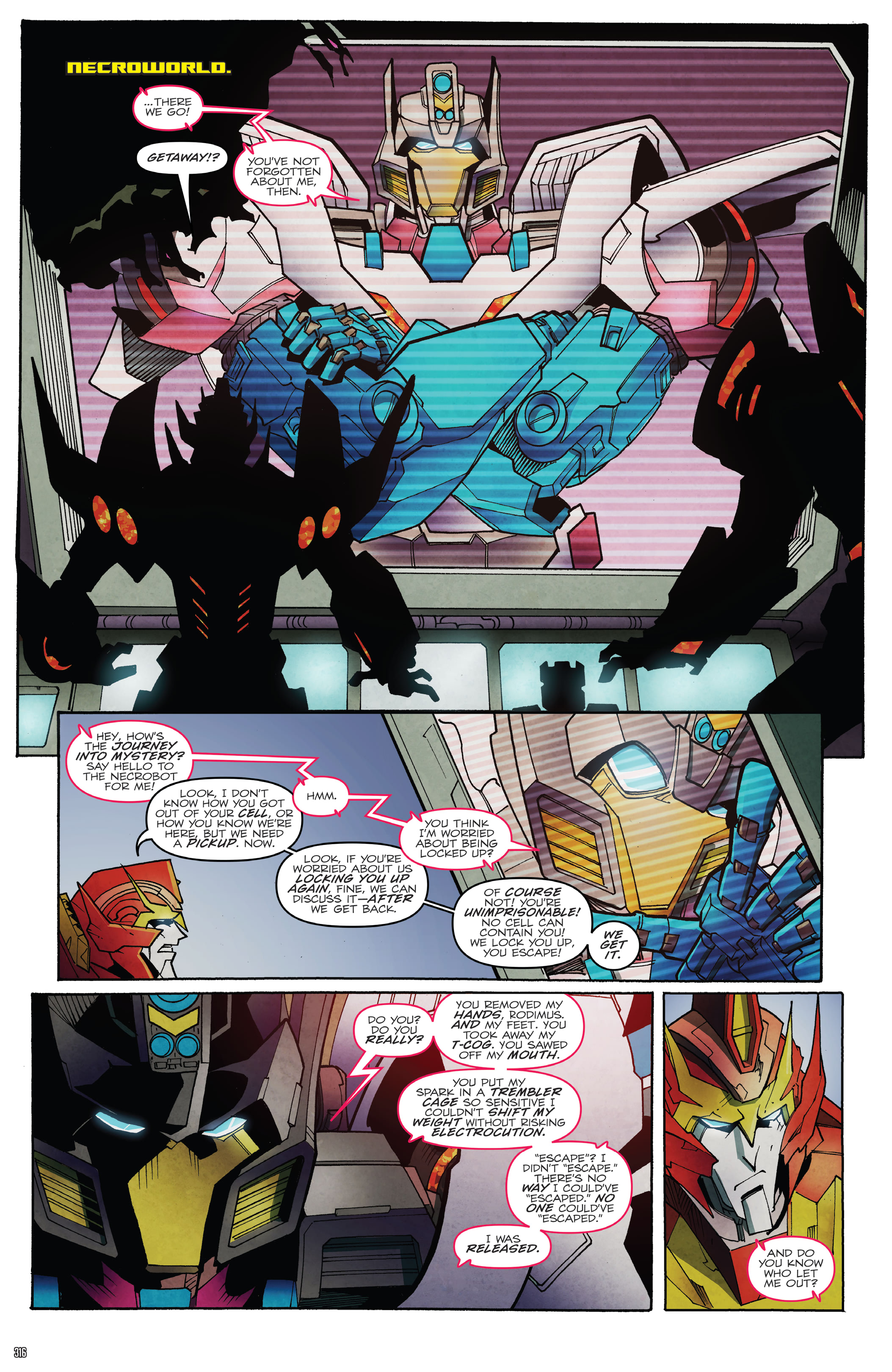 Read online Transformers: The IDW Collection Phase Three comic -  Issue # TPB 3 (Part 4) - 3