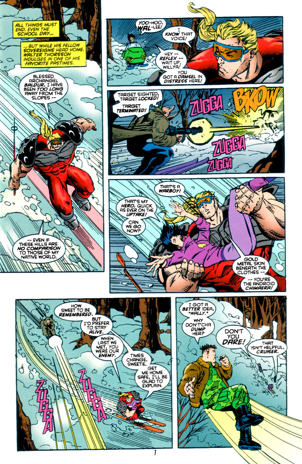 Read online Sovereign Seven comic -  Issue #32 - 7