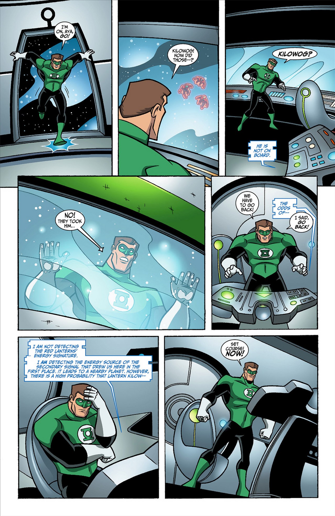 Read online Green Lantern: The Animated Series comic -  Issue #0 - 10