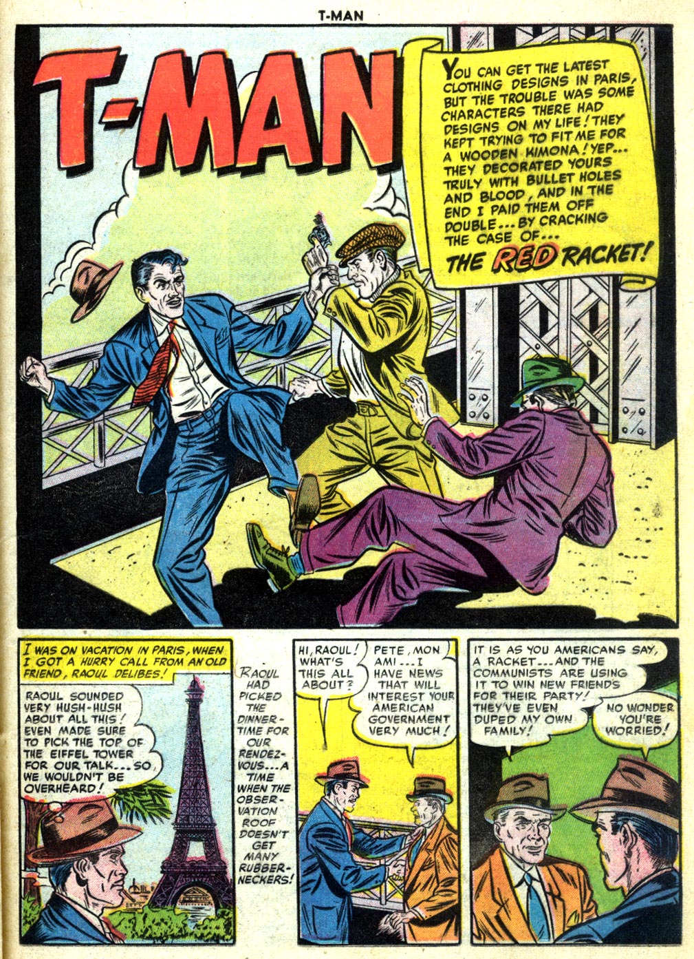 Read online T-Man: World Wide Trouble Shooter comic -  Issue #28 - 26