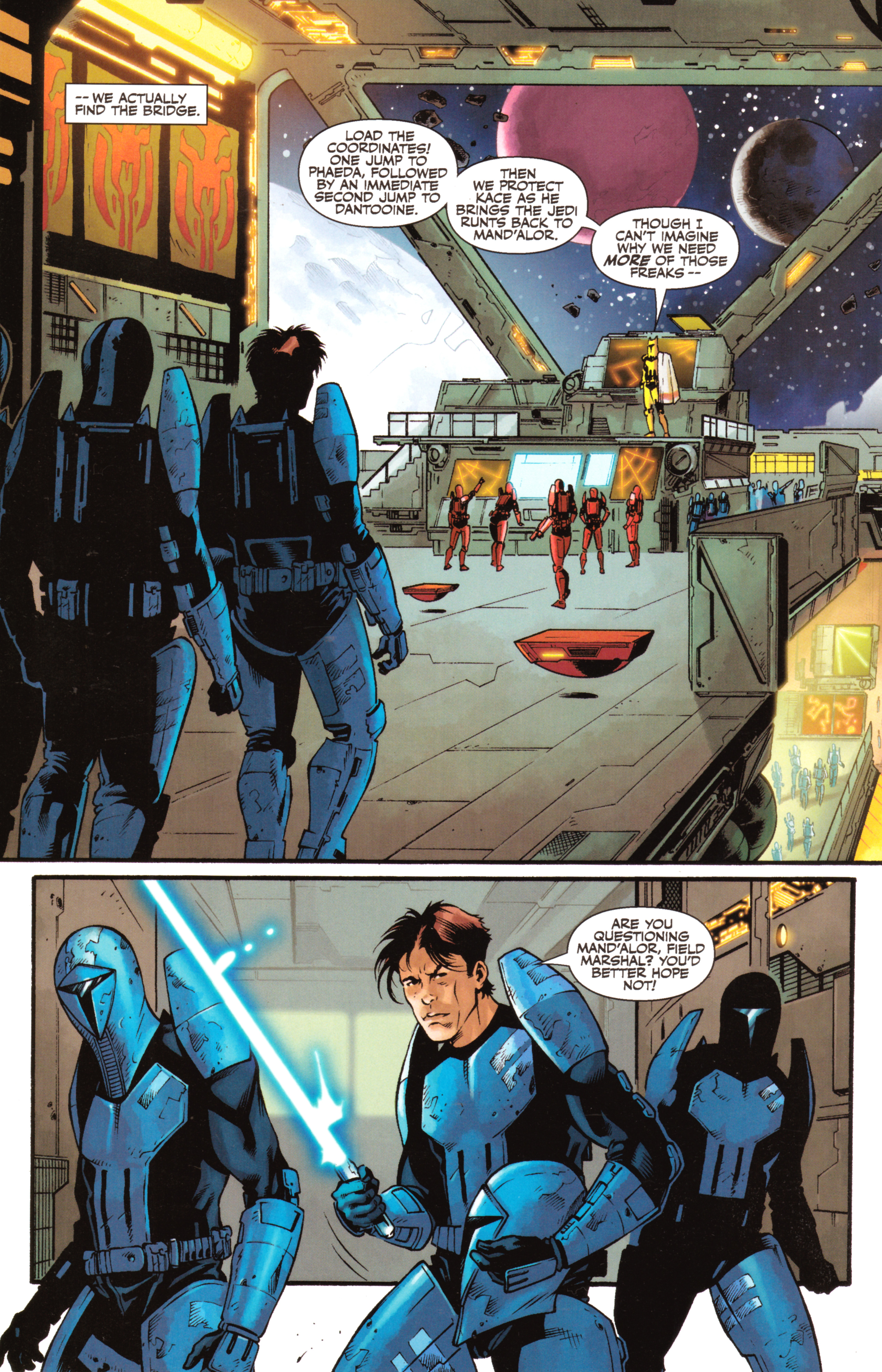 Read online Star Wars: Knights Of The Old Republic - War comic -  Issue #4 - 18