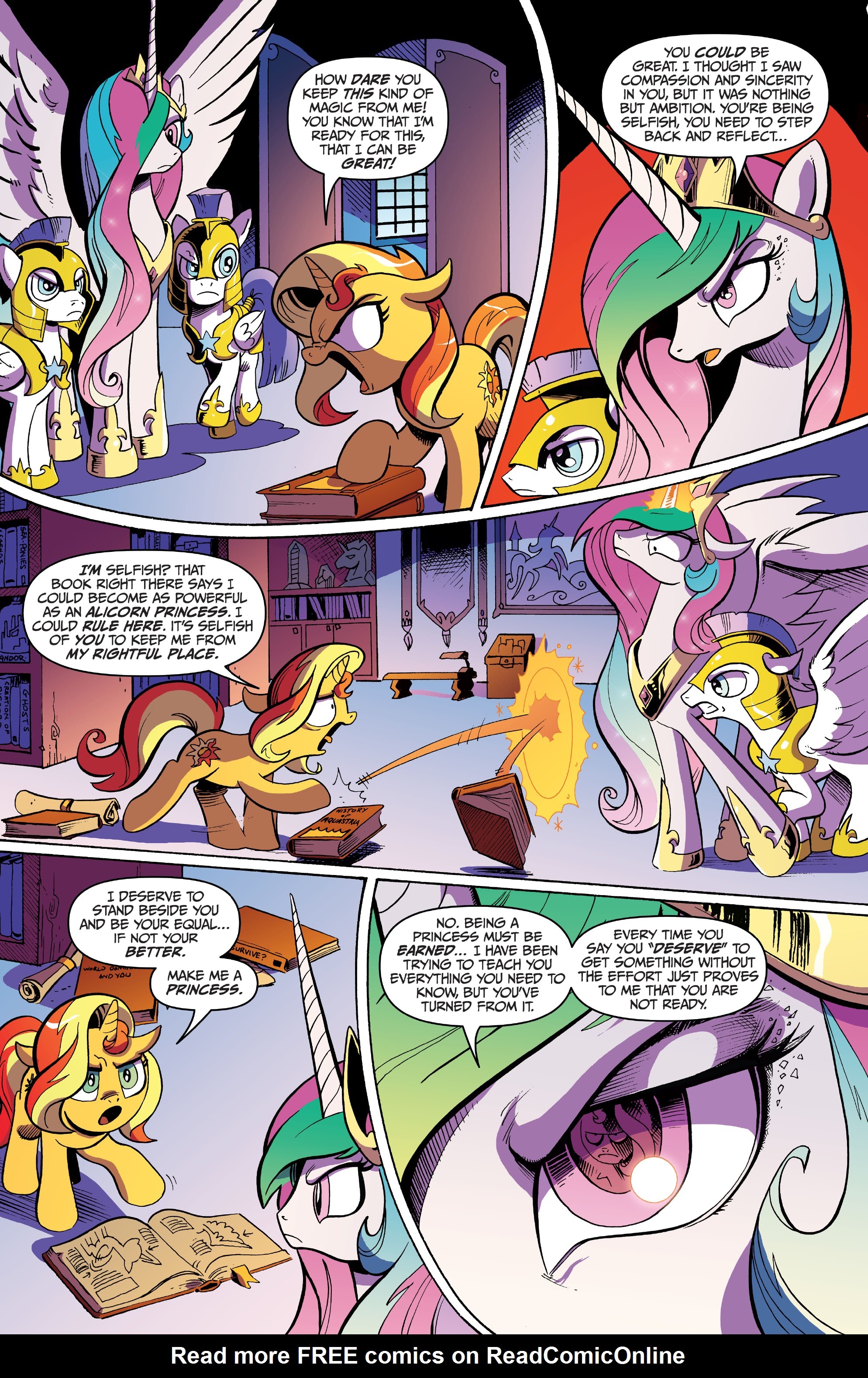 Read online My Little Pony Equestria Girls: Canterlot High: March Radness comic -  Issue # Full - 39