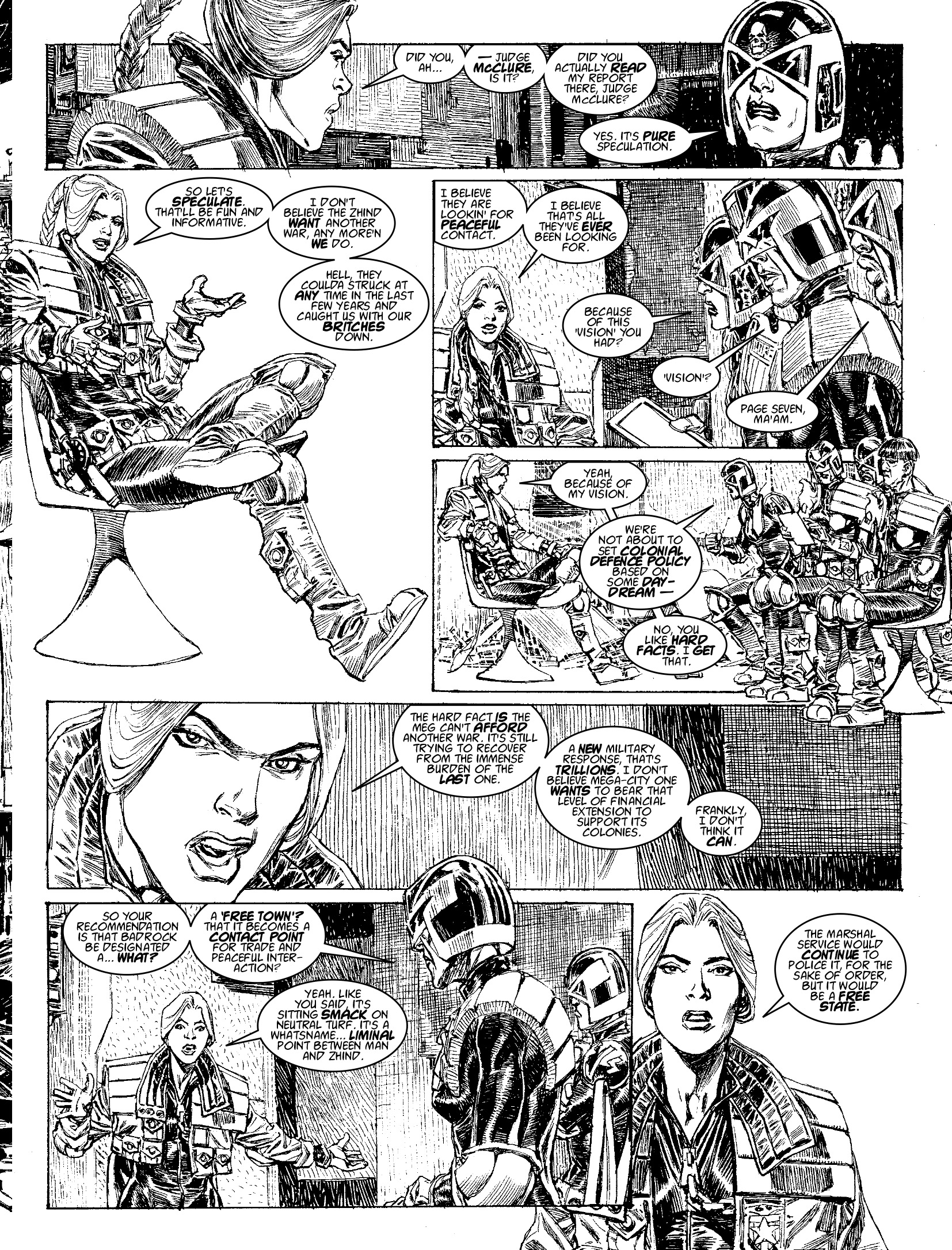 Read online Judge Dredd Megazine (Vol. 5) comic -  Issue #408 - 21