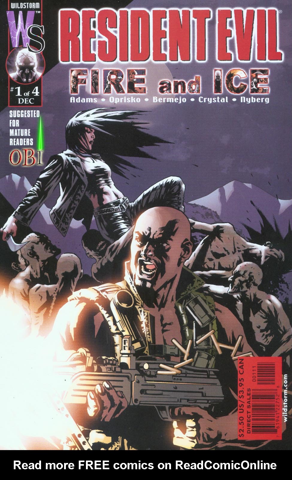 Read online Resident Evil: Fire and Ice comic -  Issue #1 - 1