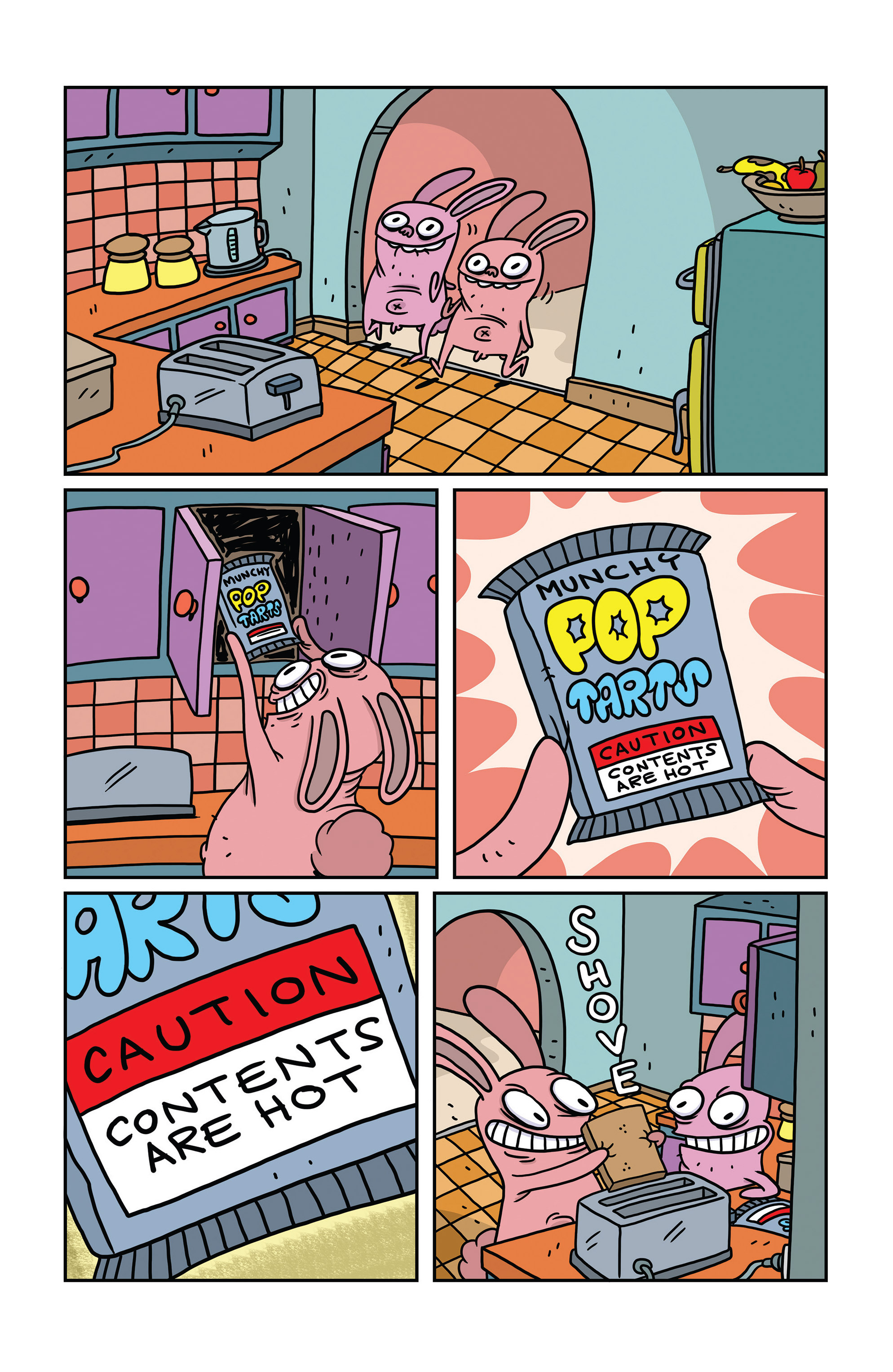 Read online Itty Bitty Bunnies in Rainbow Pixie Candy Land: Pop Tarts comic -  Issue # Full - 6