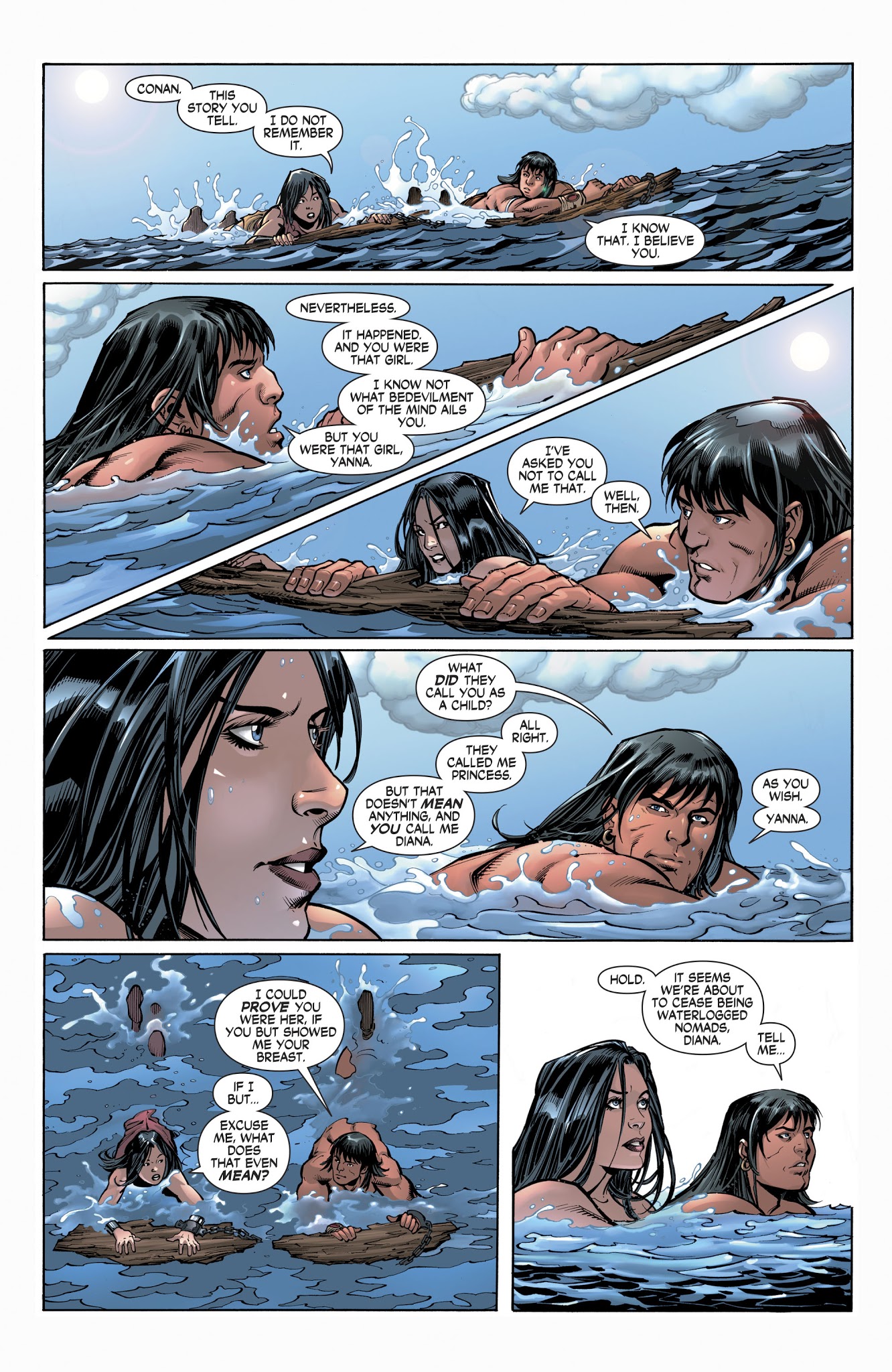 Read online Wonder Woman/Conan comic -  Issue #4 - 6