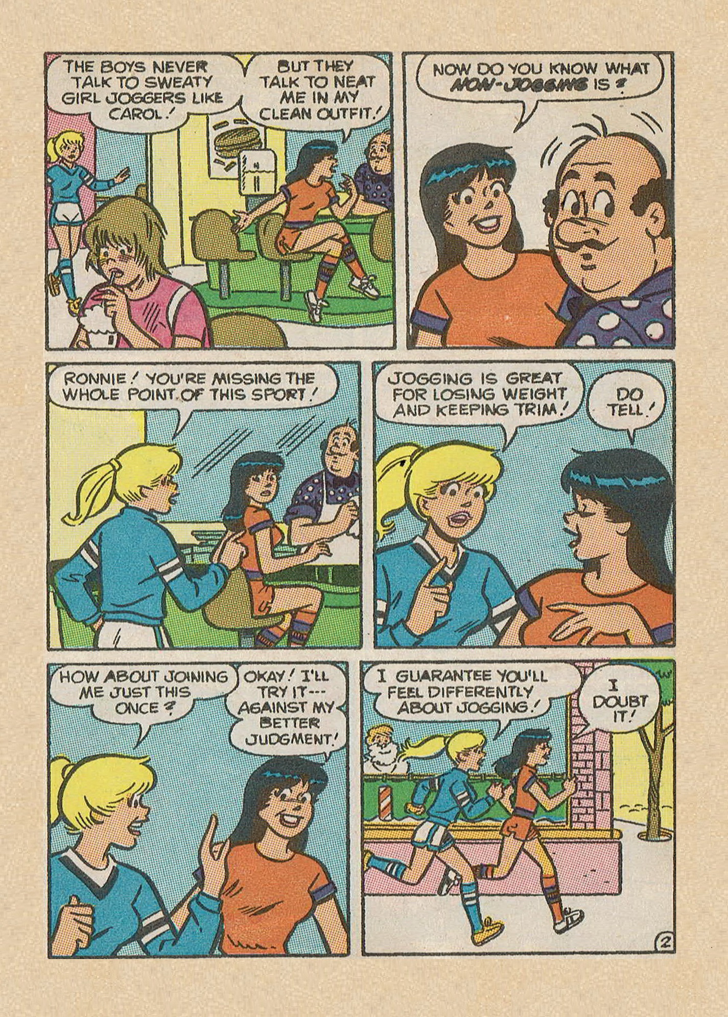 Read online Archie Annual Digest Magazine comic -  Issue #56 - 117