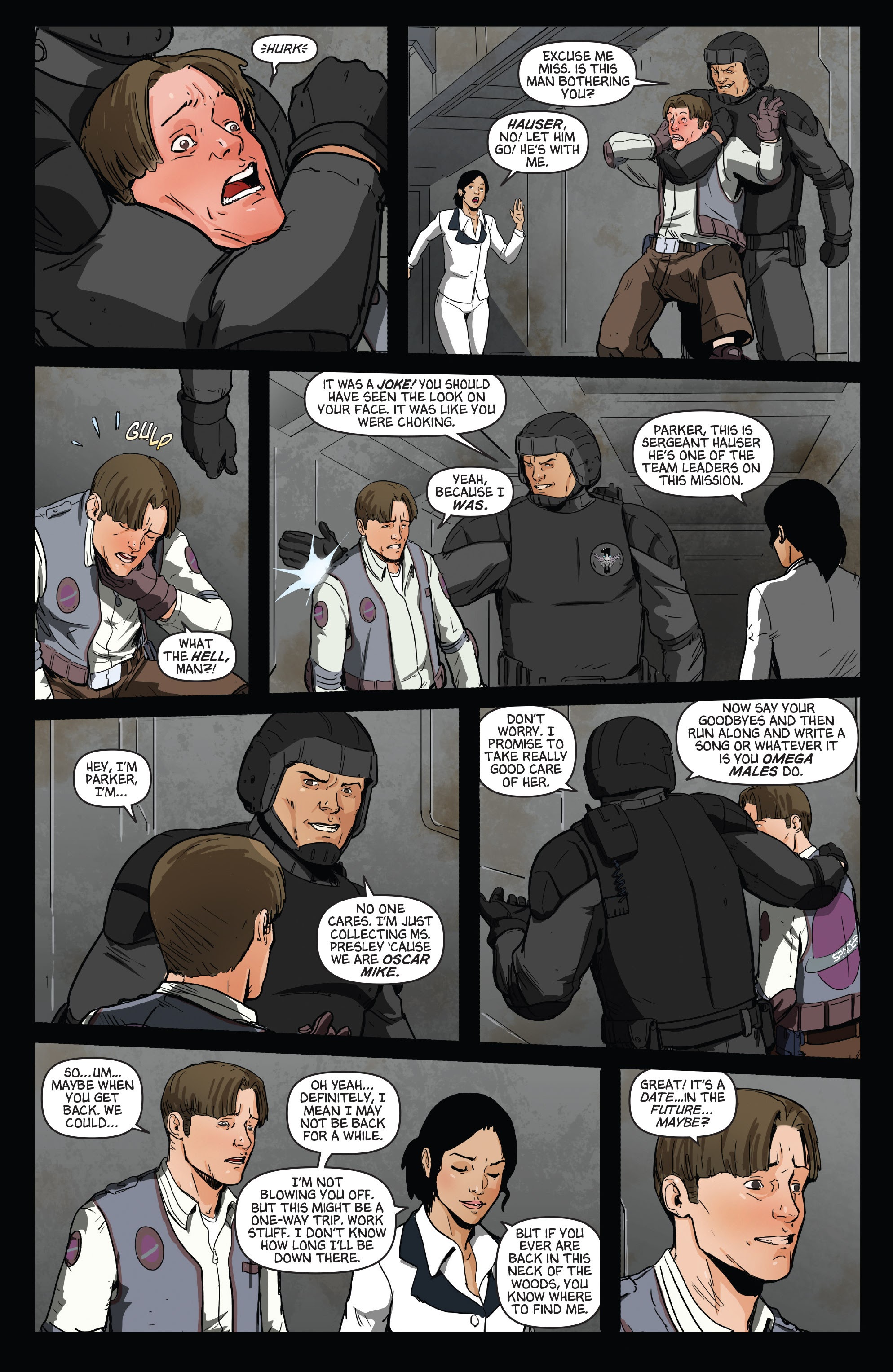 Read online Aliens vs. Parker comic -  Issue # _TPB - 22