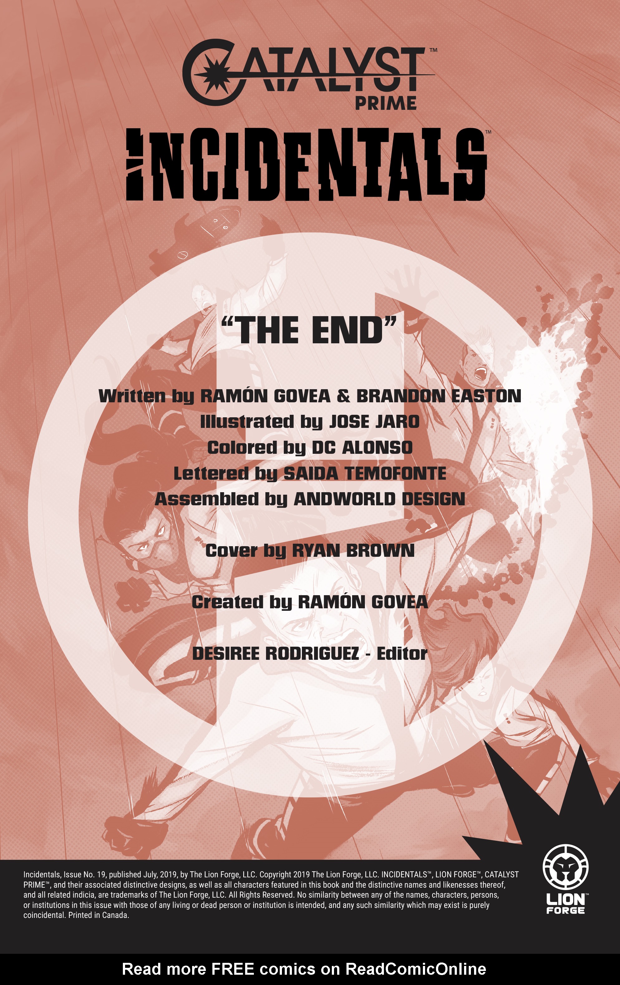 Read online Incidentals comic -  Issue #19 - 2