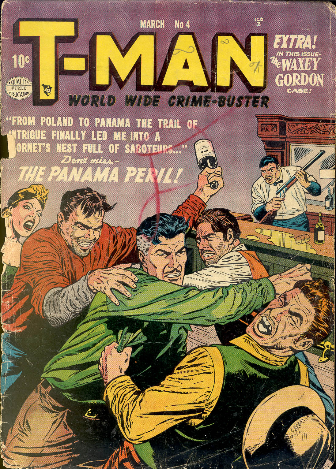 Read online T-Man: World Wide Trouble Shooter comic -  Issue #4 - 1