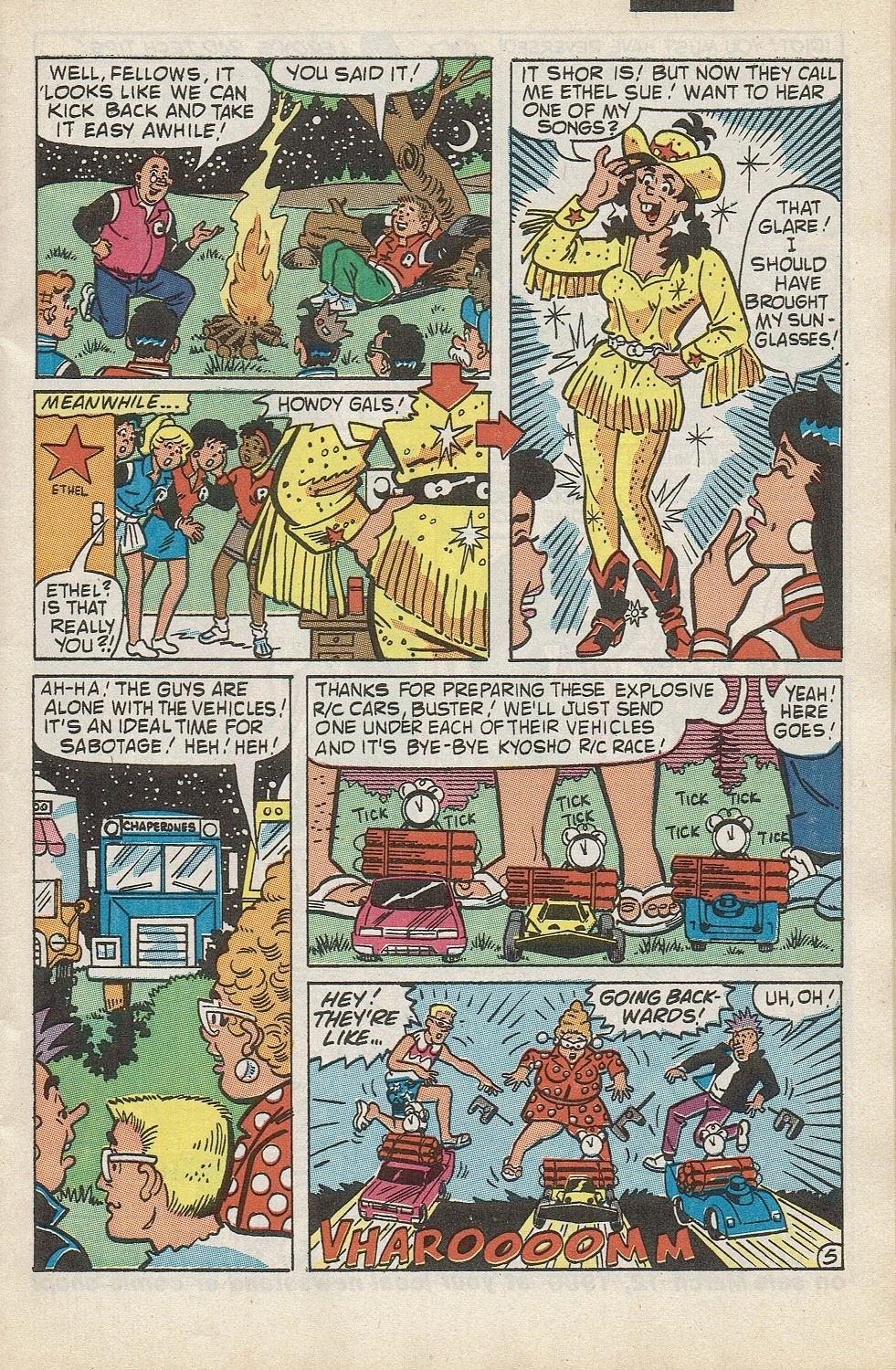 Read online Archie's R/C Racers comic -  Issue #5 - 7