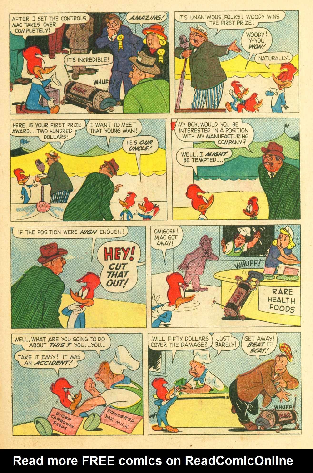 Read online Walter Lantz Woody Woodpecker (1952) comic -  Issue #54 - 27