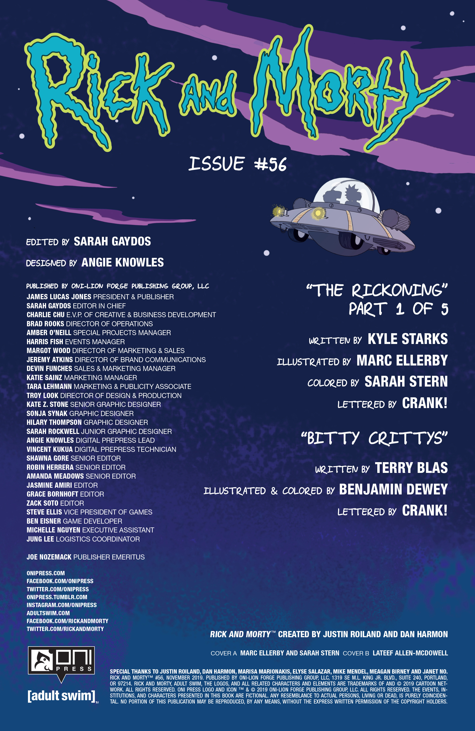 Read online Rick and Morty comic -  Issue #56 - 2