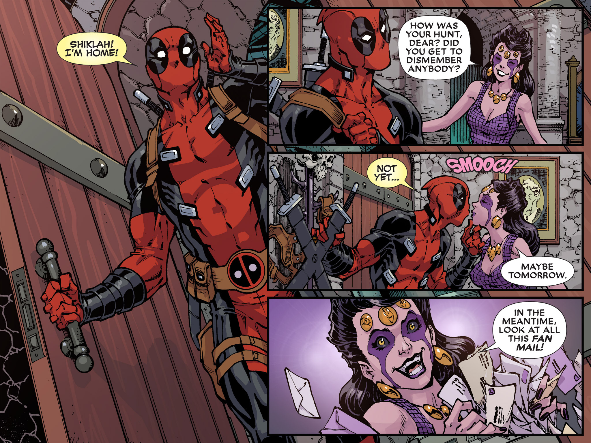 Read online Deadpool: Too Soon? Infinite Comic comic -  Issue #4 - 50