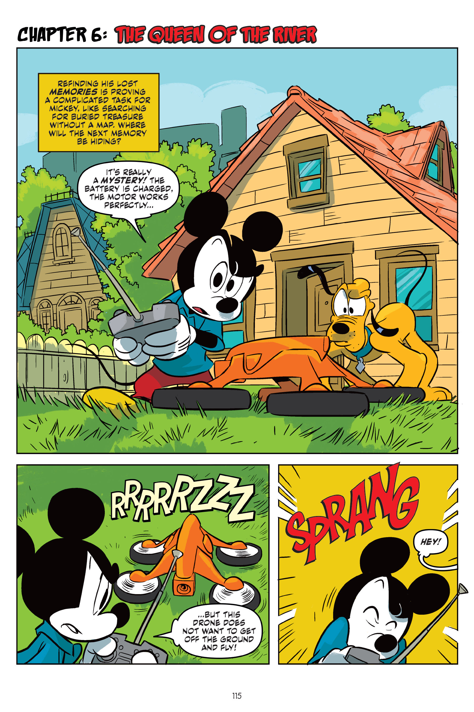 Read online Mickey Mouse: The Quest For the Missing Memories comic -  Issue # TPB (Part 2) - 16