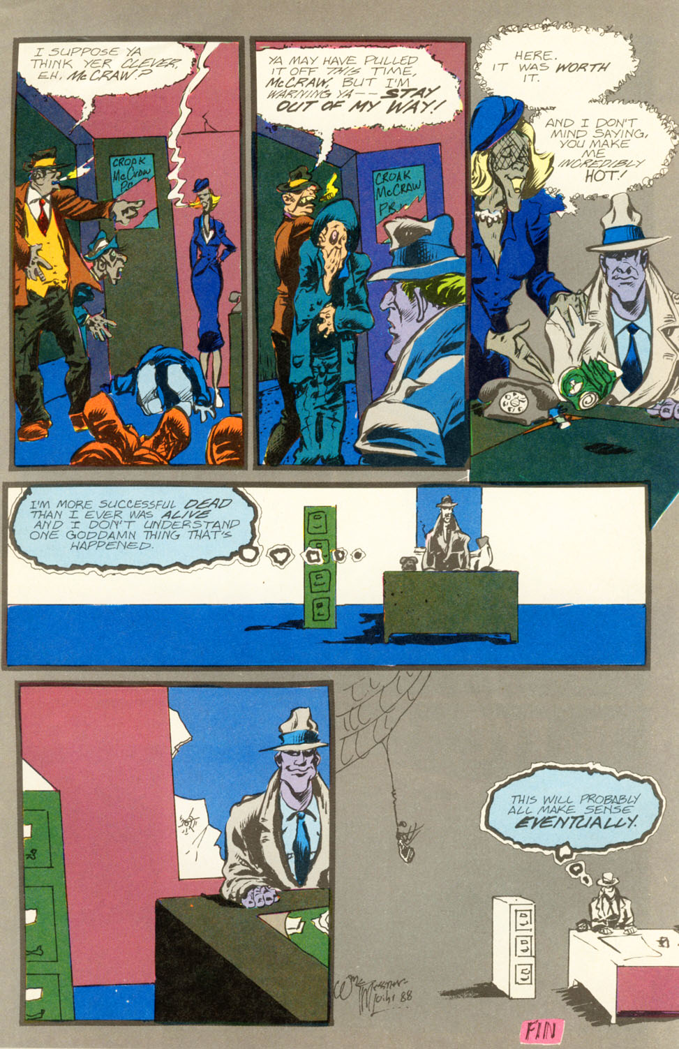 Read online Wasteland (1987) comic -  Issue #8 - 19