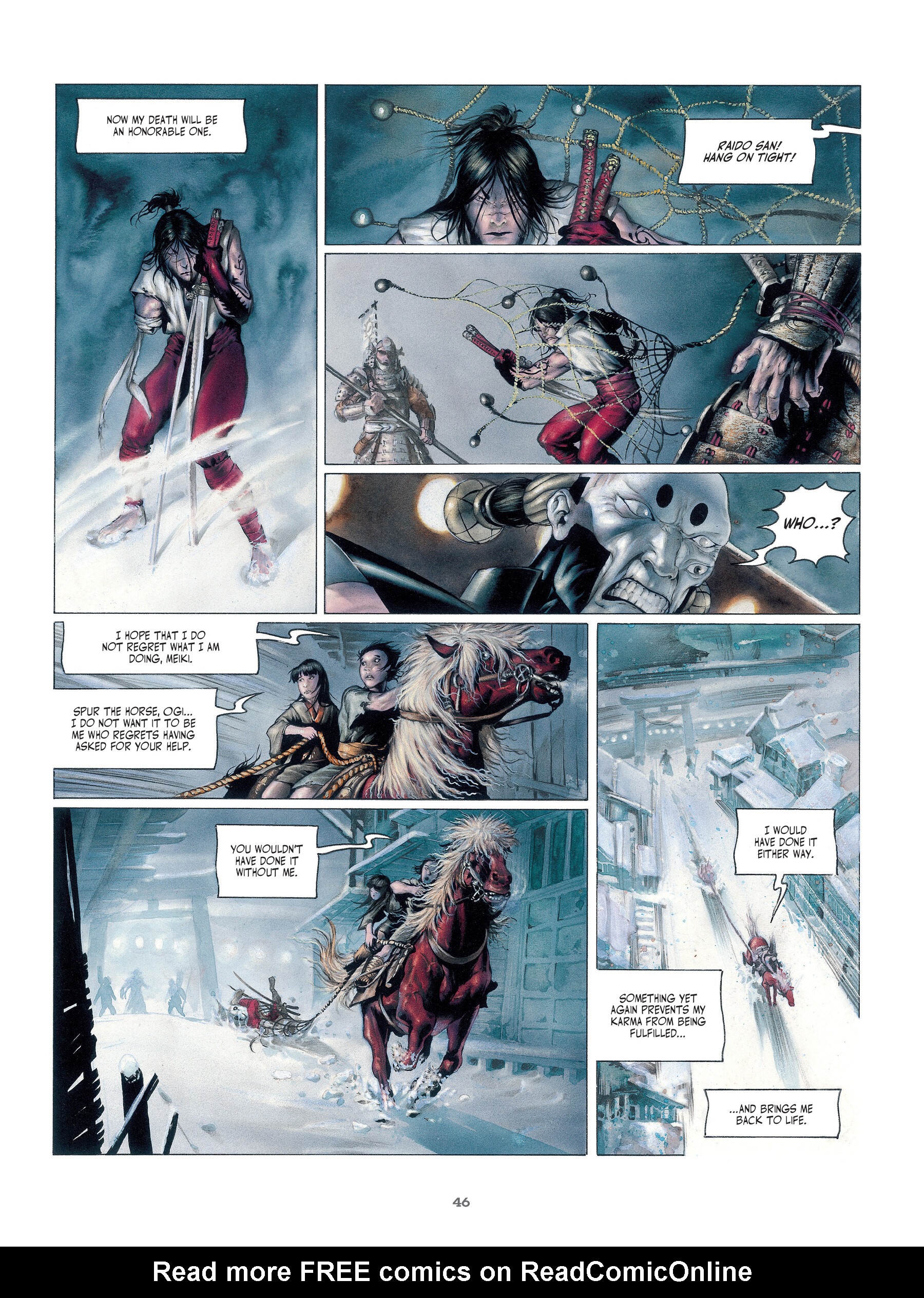 Read online Legends of the Pierced Veil: The Scarlet Blades comic -  Issue # TPB (Part 1) - 46
