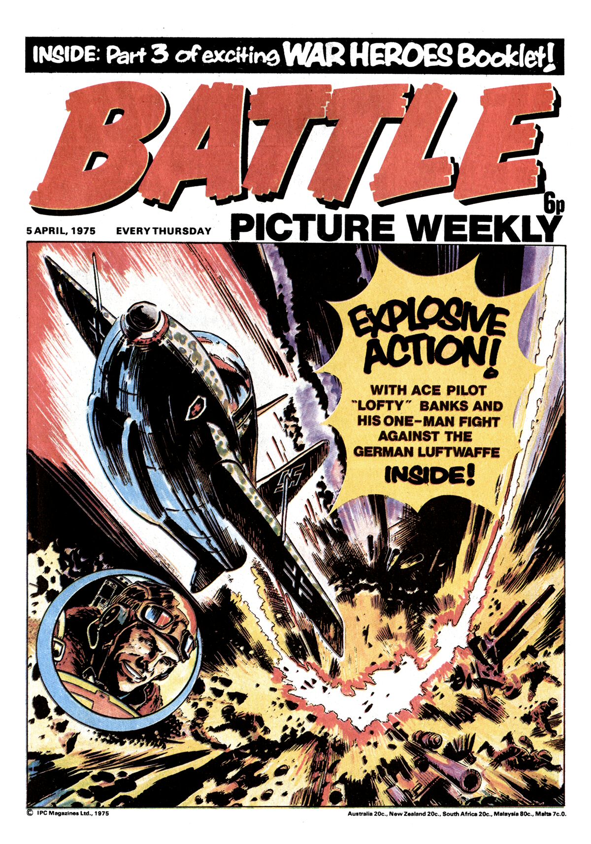 Read online Battle Picture Weekly comic -  Issue #5 - 1