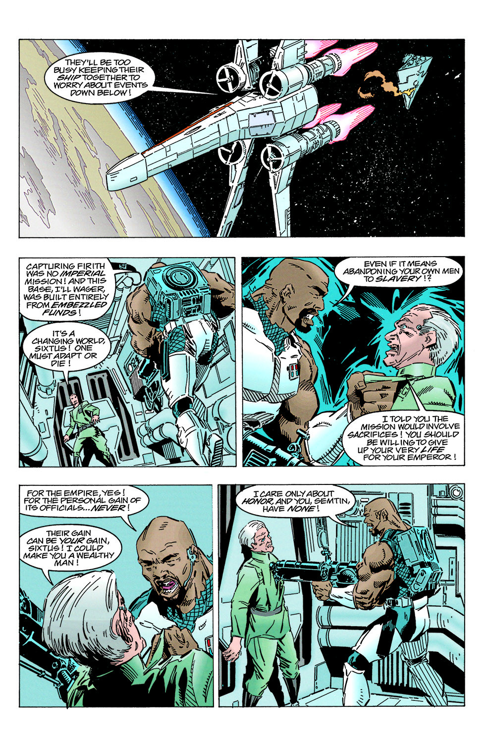 Read online Star Wars: X-Wing Rogue Squadron comic -  Issue #12 - 19