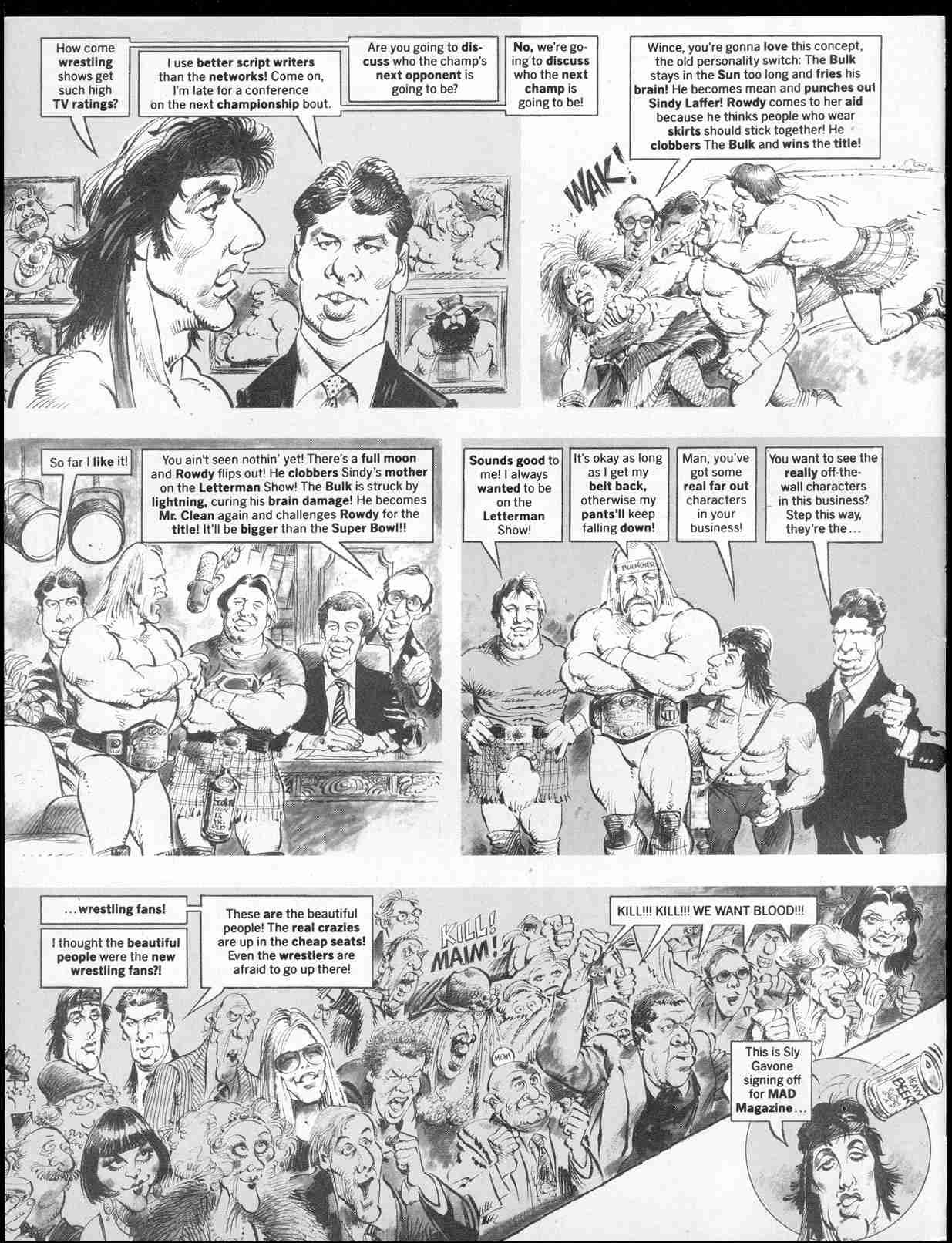 Read online MAD comic -  Issue #264 - 46