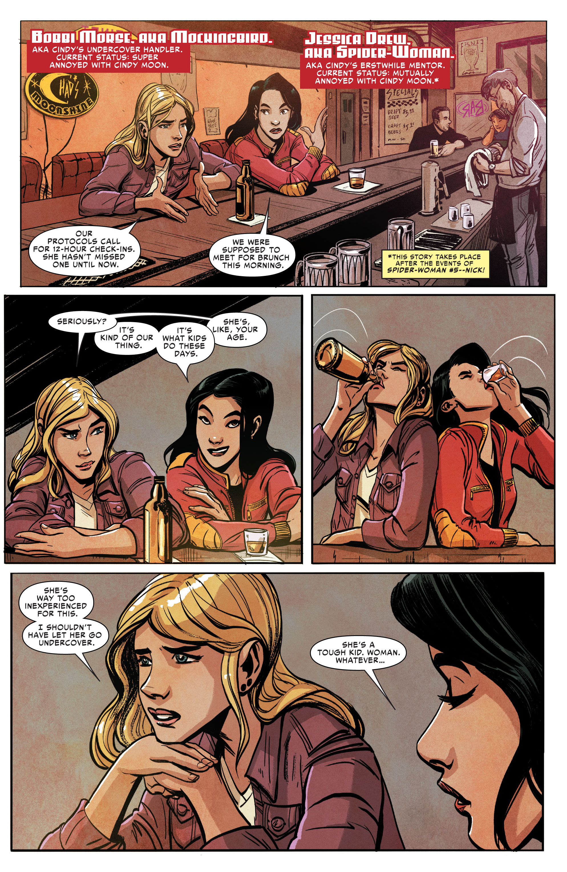 Read online Silk: Out of the Spider-Verse comic -  Issue # TPB 1 (Part 4) - 3