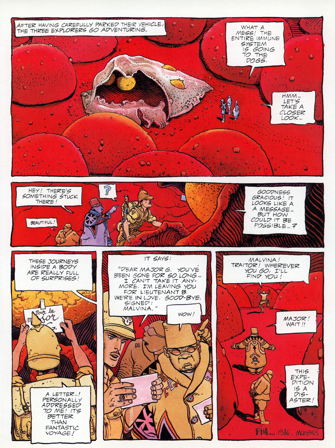 Read online Epic Graphic Novel: Moebius comic -  Issue # TPB 5 - 61