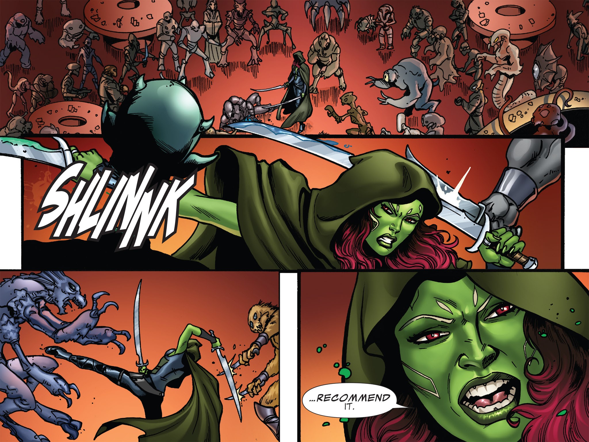 Read online Marvel's Guardians of The Galaxy Prequel Infinite Comic comic -  Issue # Full - 32