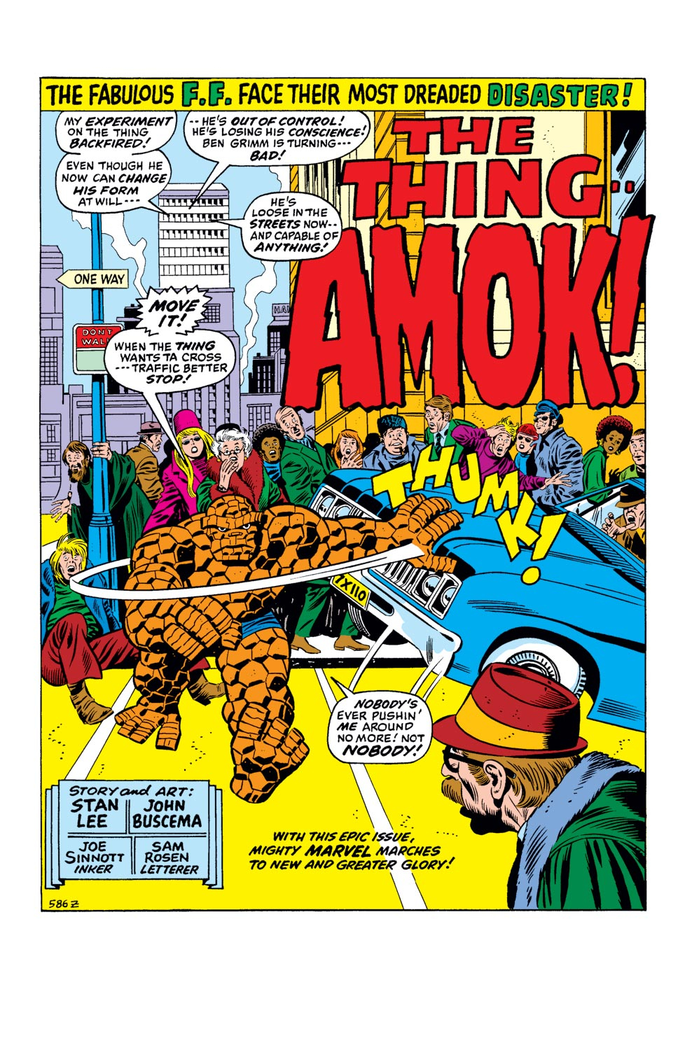 Read online Fantastic Four (1961) comic -  Issue #111 - 2