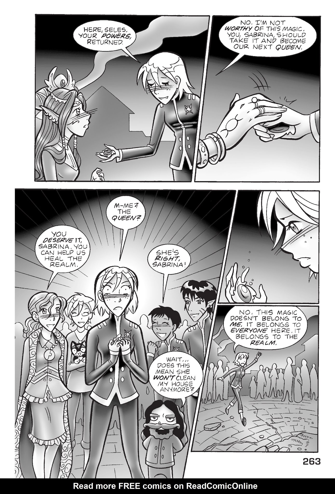 Read online Sabrina the Teenage Witch: The Magic Within comic -  Issue # TPB 4 (Part 3) - 64