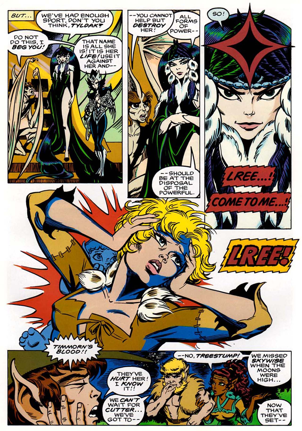Read online ElfQuest: Siege at Blue Mountain comic -  Issue #2 - 17