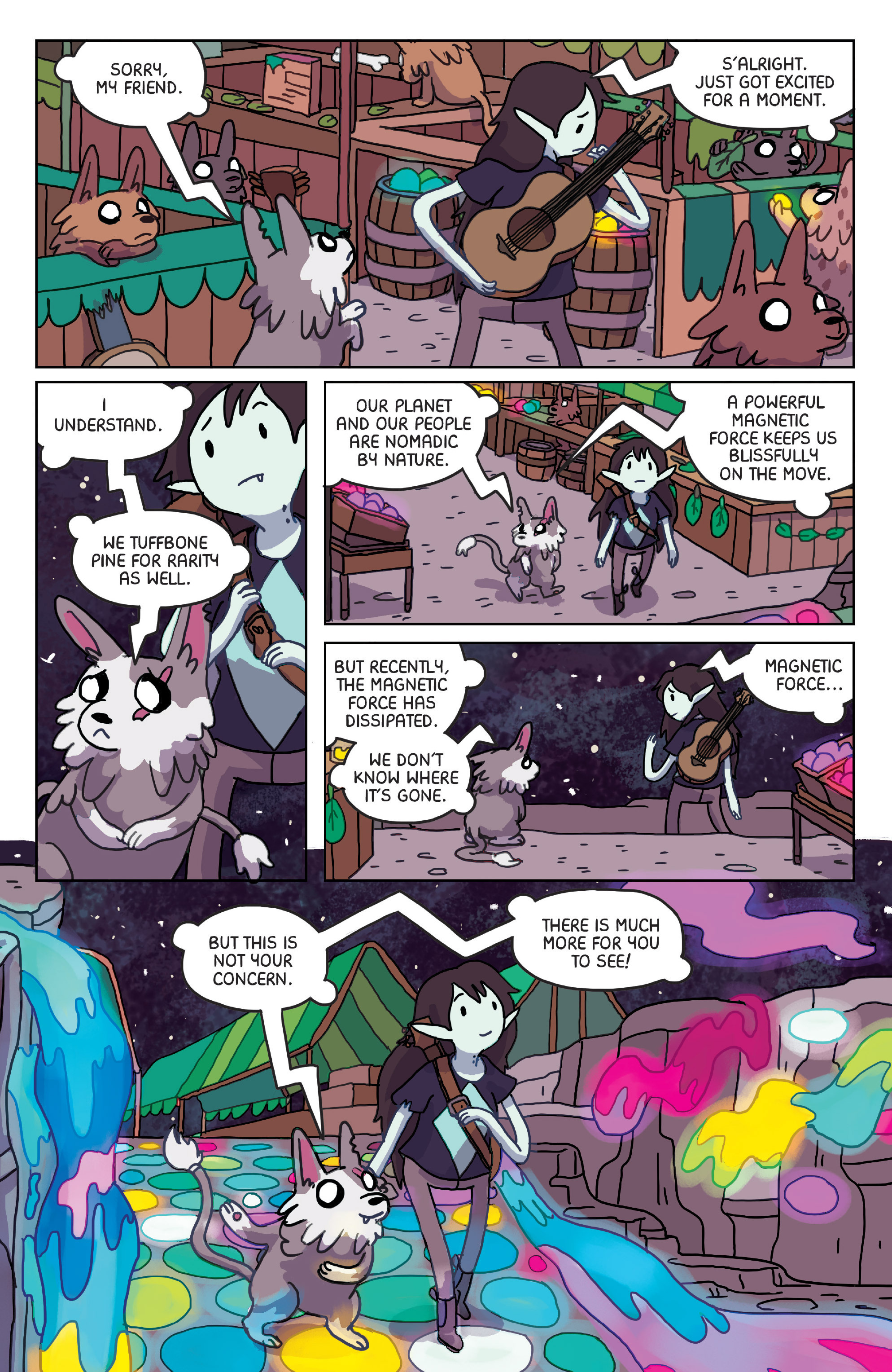 Read online Adventure Time: Marceline Gone Adrift comic -  Issue #4 - 11