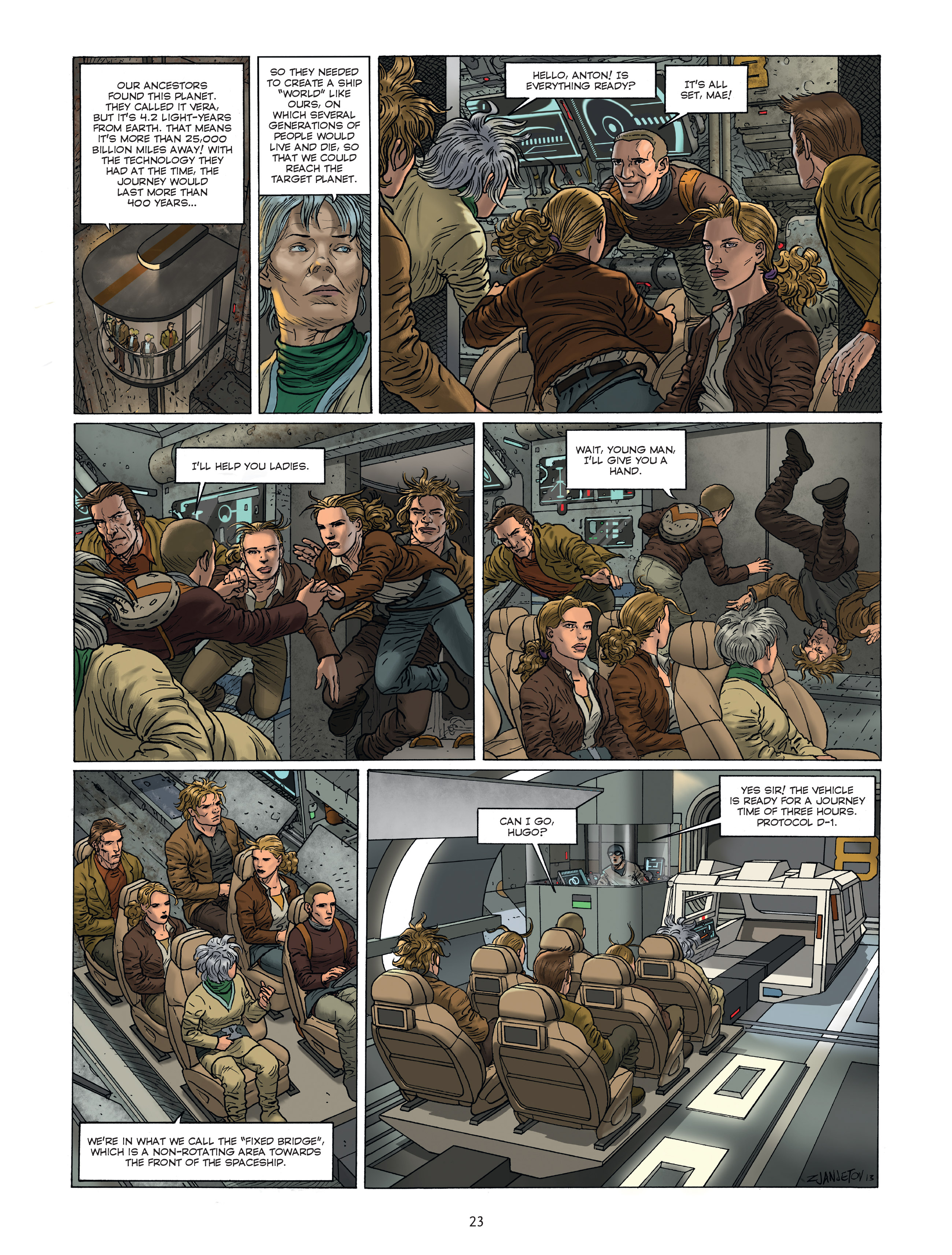Read online Centaurus comic -  Issue #1 - 23
