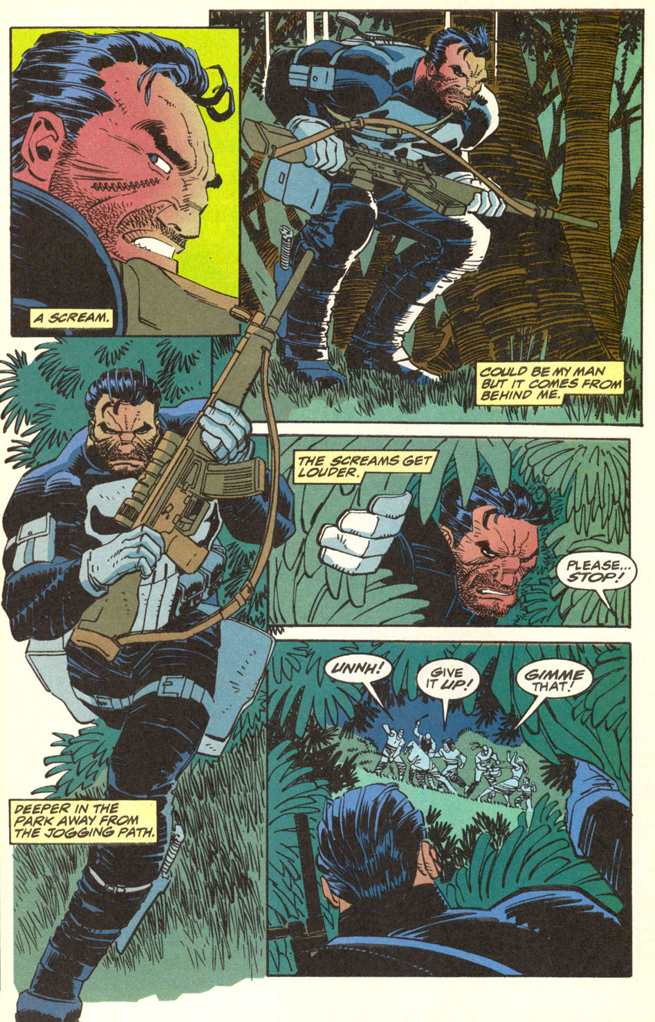 Read online The Punisher War Zone comic -  Issue #7 - 7