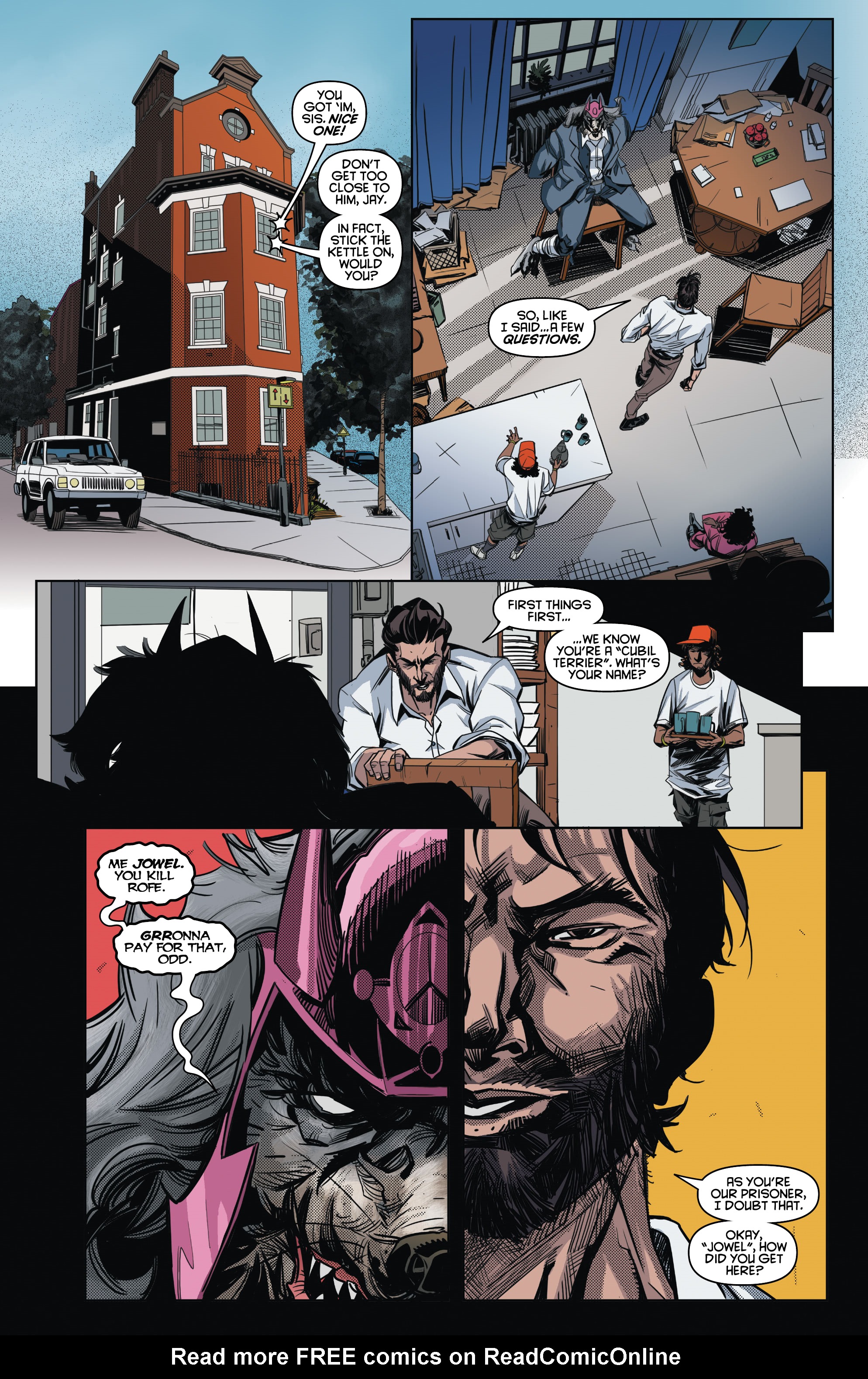 Read online Last Line comic -  Issue #2 - 4