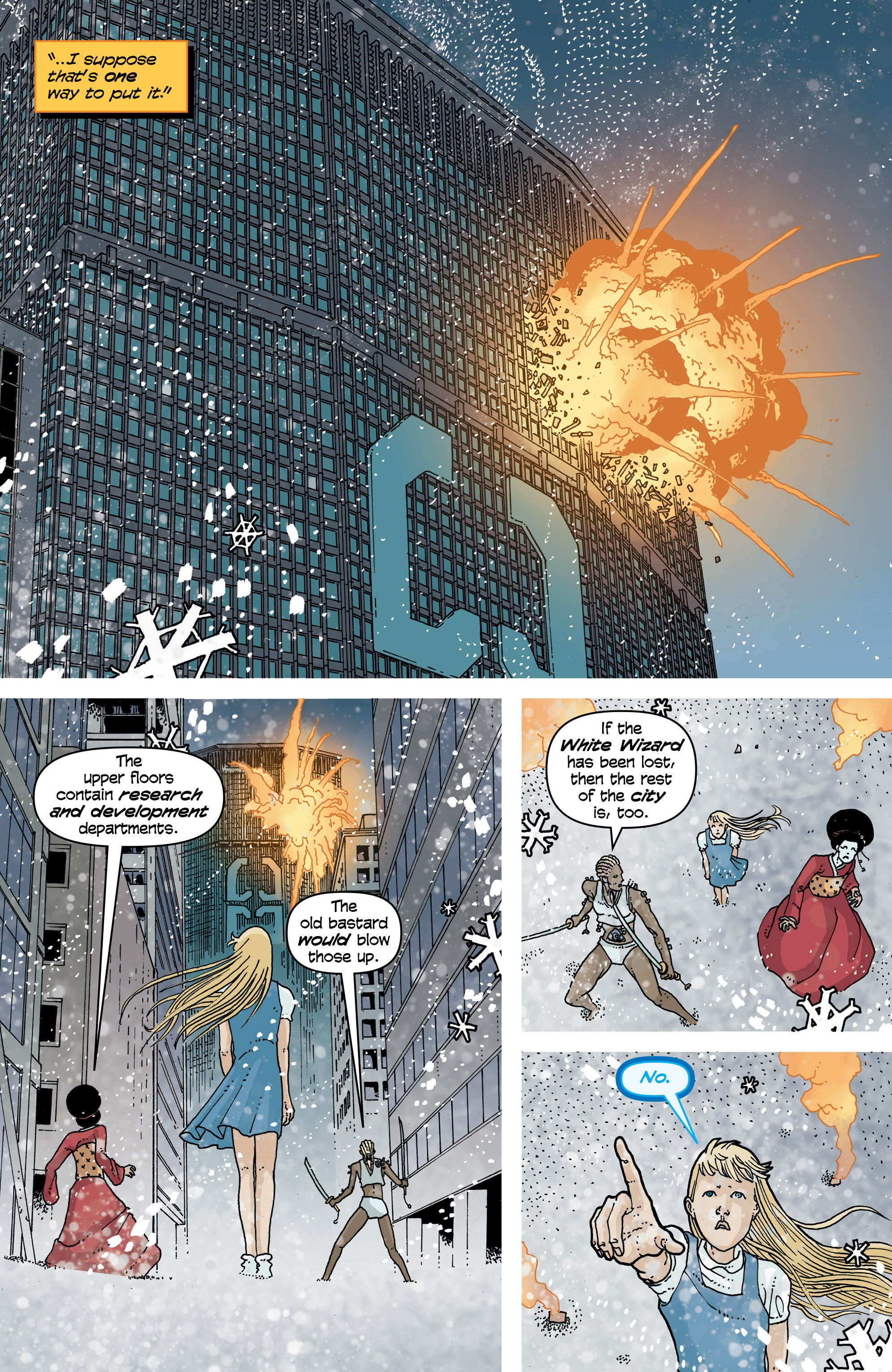 Read online Snowfall comic -  Issue #8 - 21