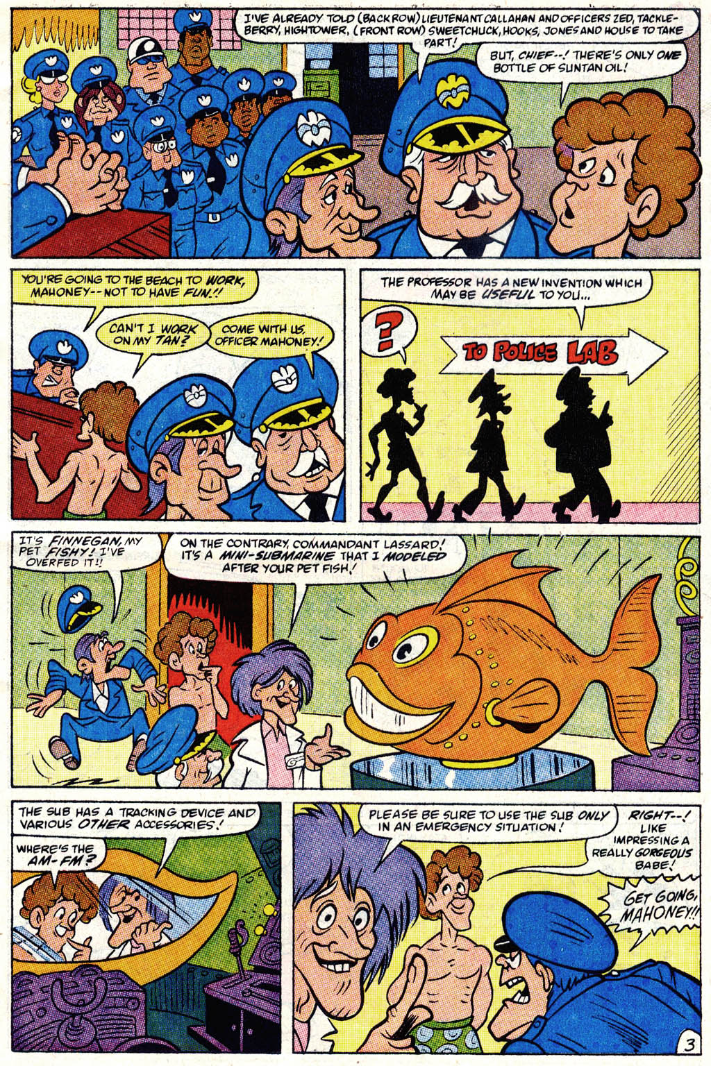 Read online Police Academy comic -  Issue #2 - 4