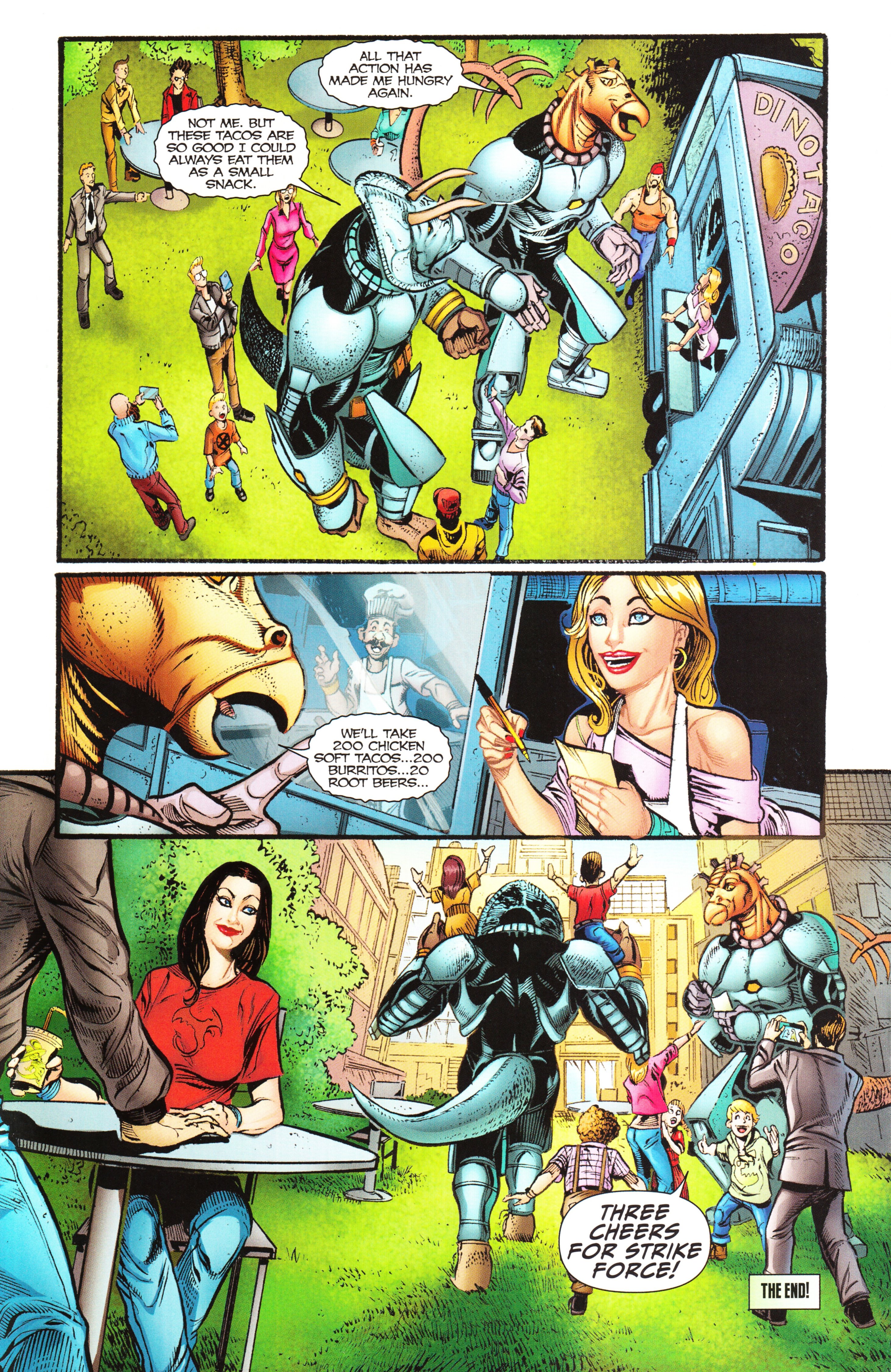 Read online Jurassic StrikeForce 5 comic -  Issue # _FCBD - 14