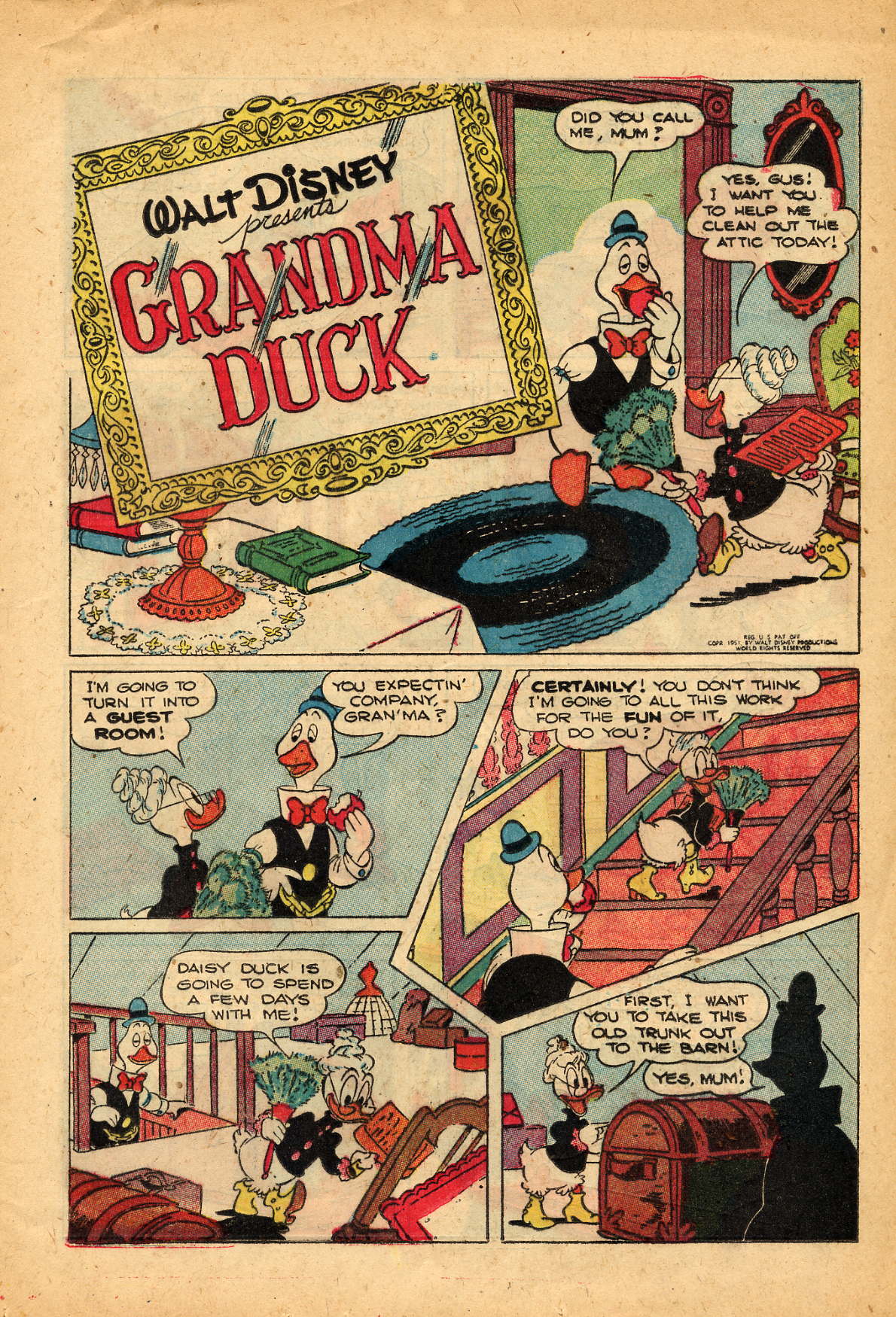 Read online Walt Disney's Comics and Stories comic -  Issue #132 - 21