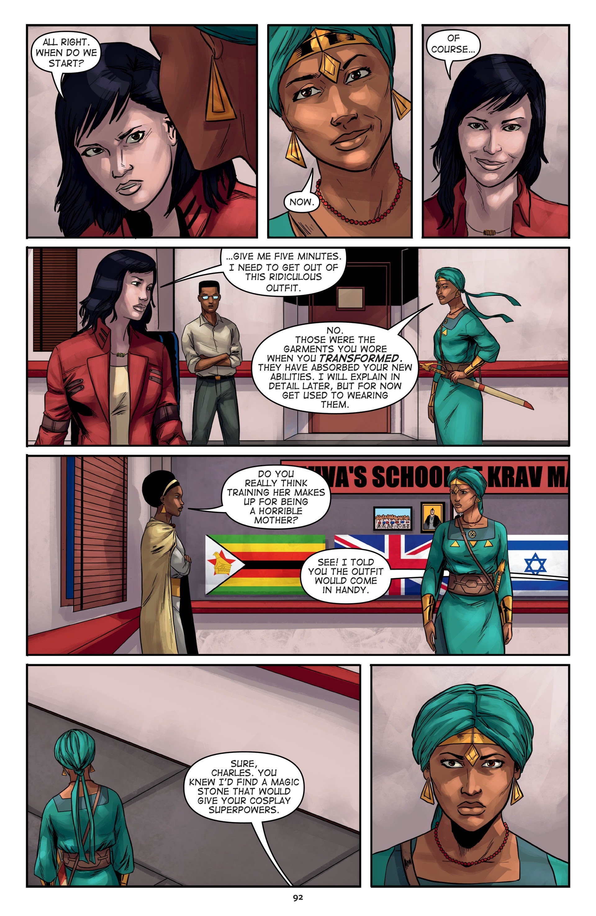 Read online Malika: Warrior Queen comic -  Issue # TPB 2 (Part 1) - 94
