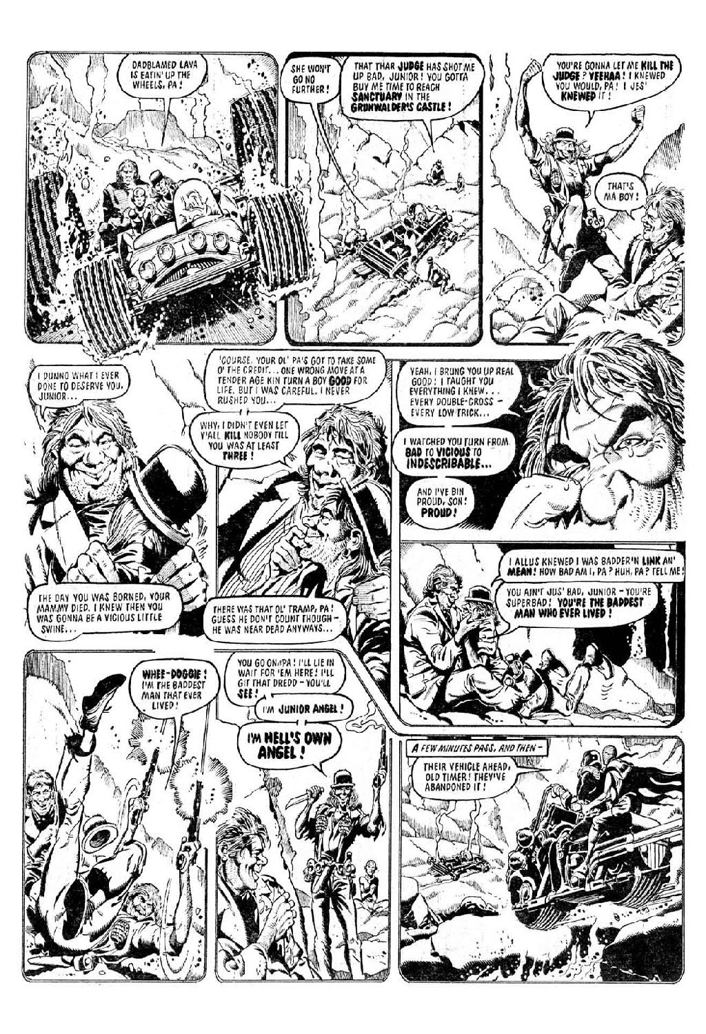 Read online Judge Dredd Epics comic -  Issue # TPB The Judge Child Quest - 128
