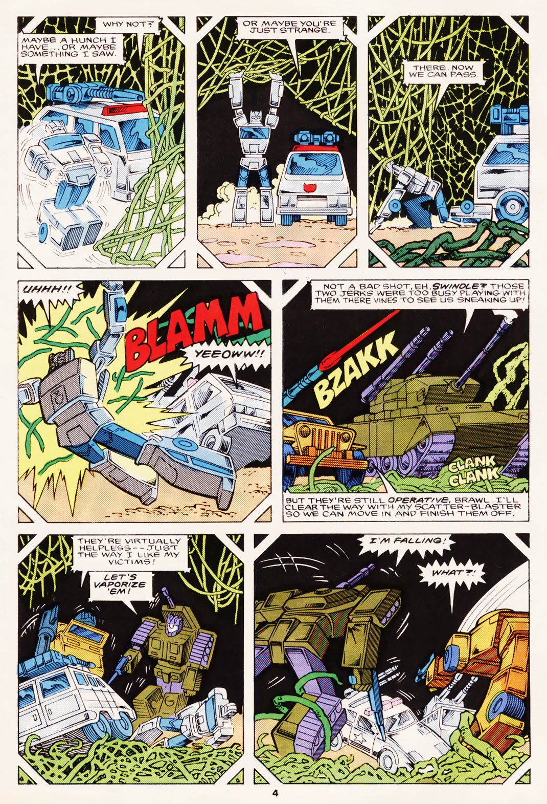 Read online The Transformers (UK) comic -  Issue #106 - 4