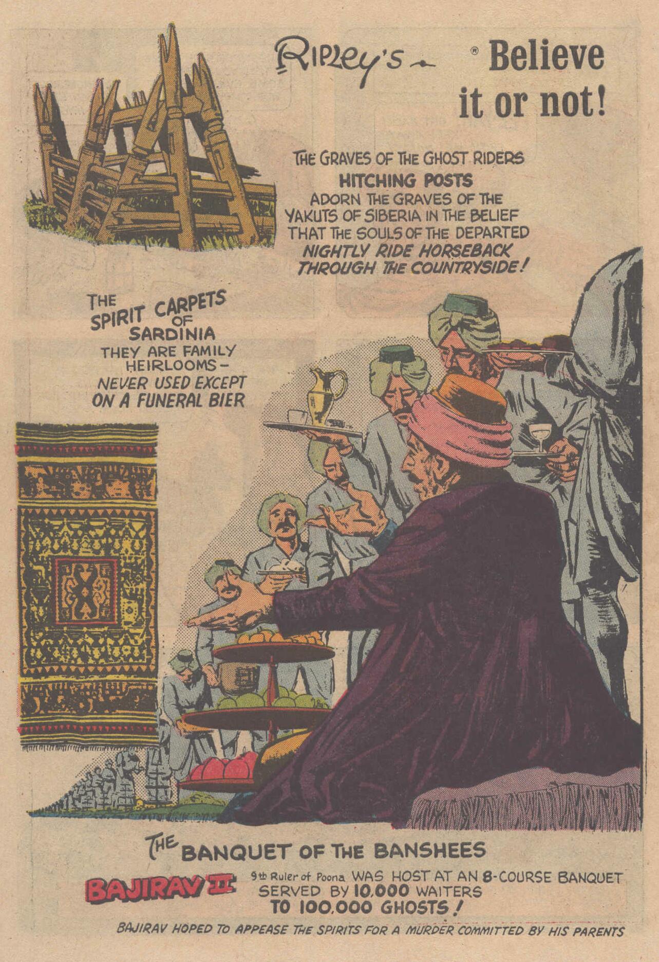Read online Ripley's Believe it or Not! (1965) comic -  Issue #2 - 10