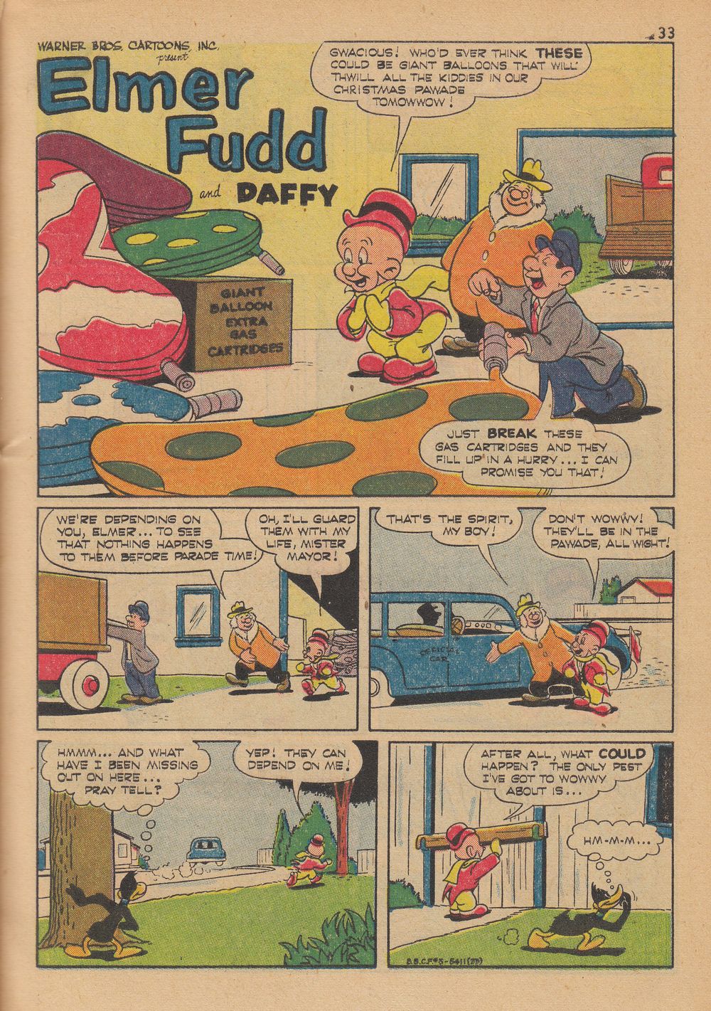 Read online Bugs Bunny's Christmas Funnies comic -  Issue # TPB 5 - 35