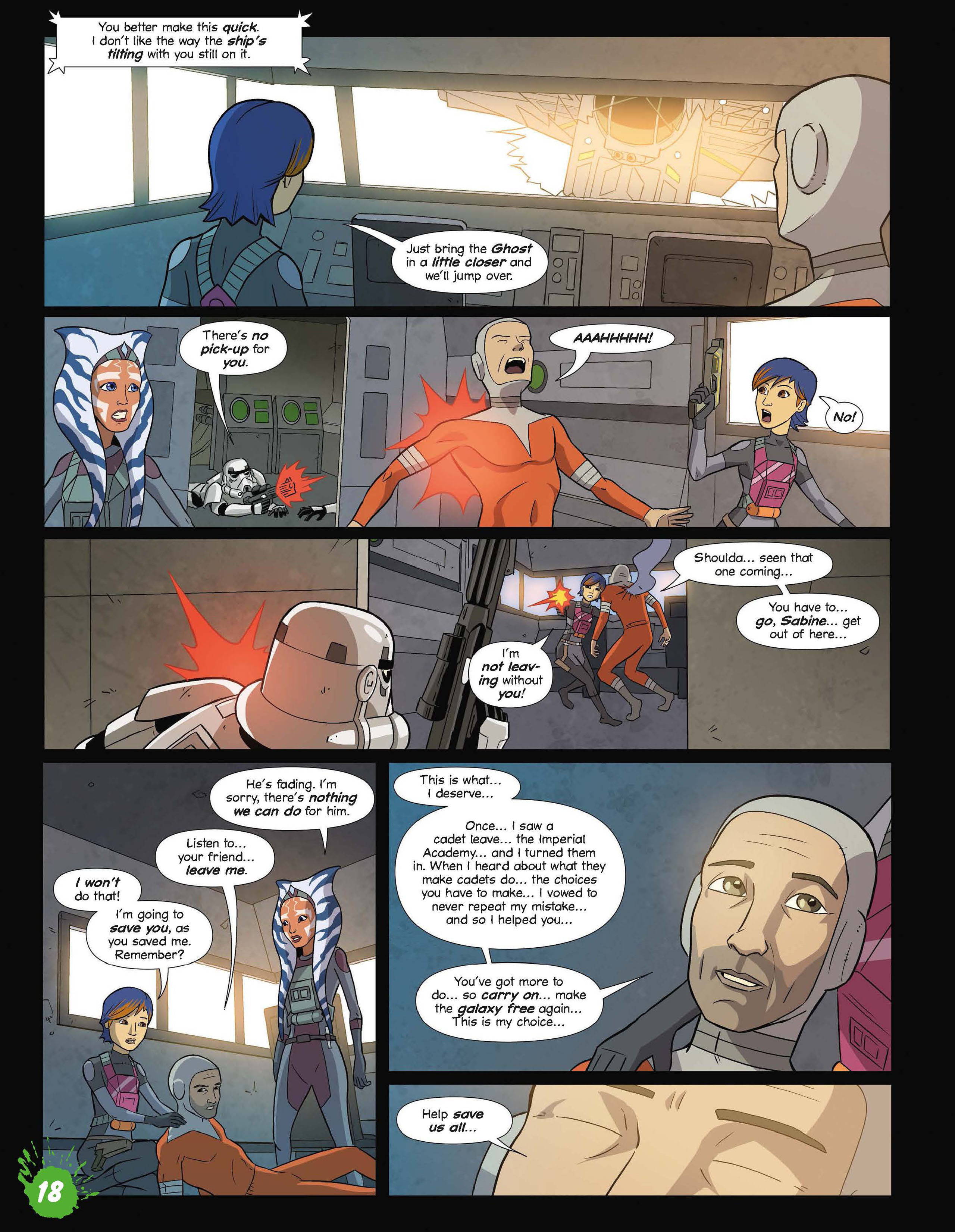 Read online Star Wars Rebels Magazine comic -  Issue #7 - 18